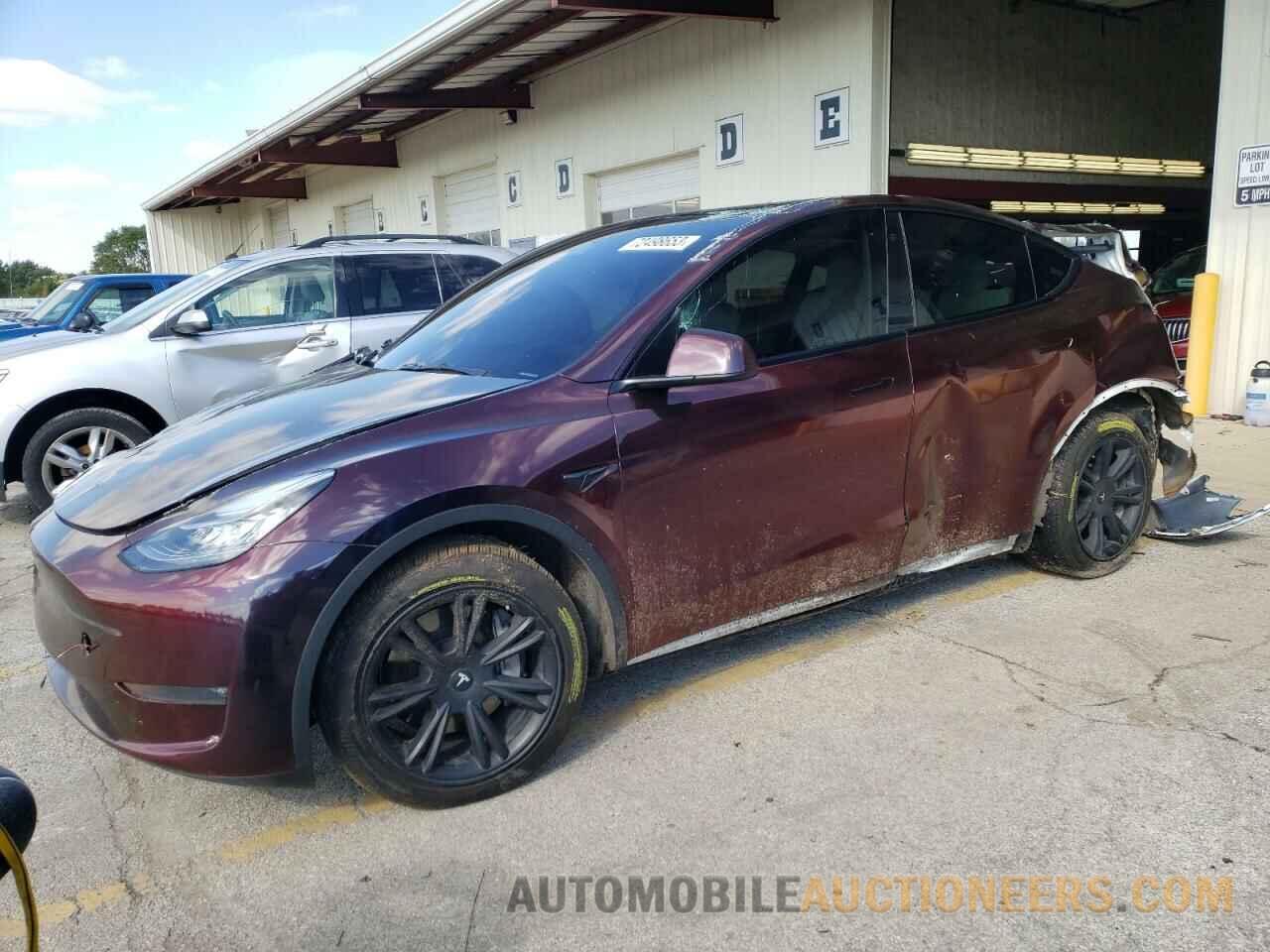 7SAYGAEE6NF309797 TESLA MODEL Y 2022