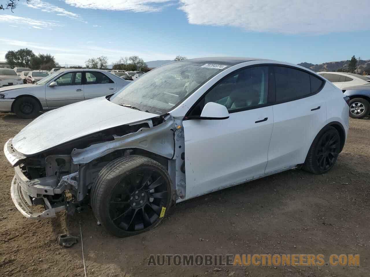 7SAYGAEE8NF384436 TESLA MODEL Y 2022