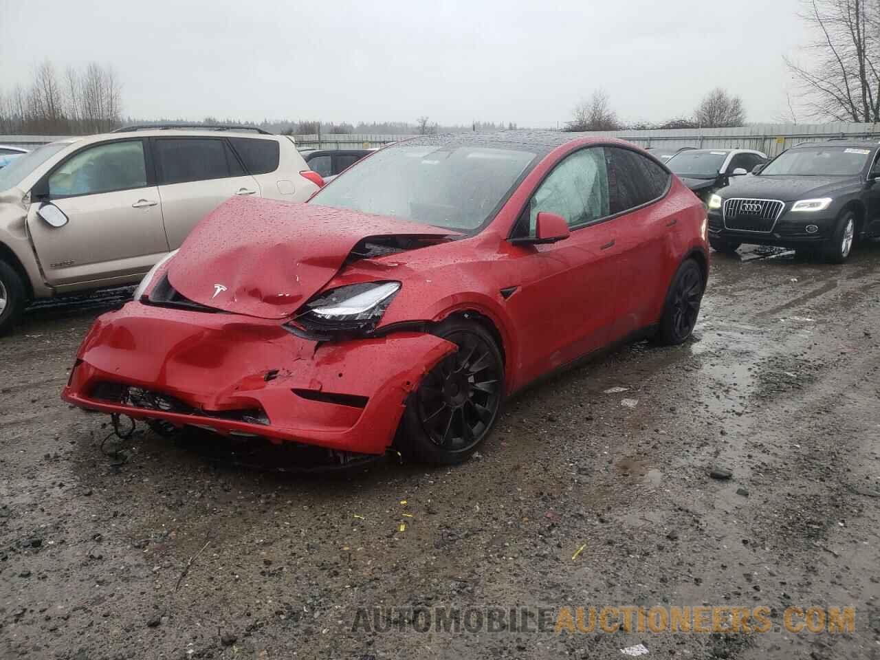 7SAYGAEE8NF434056 TESLA MODEL Y 2022