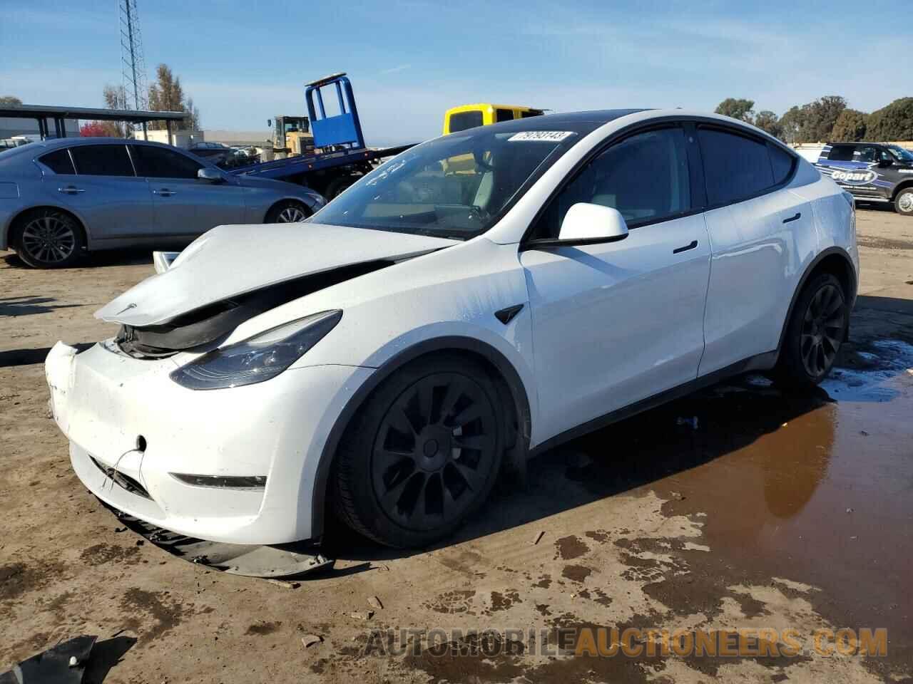 7SAYGAEE8NF522573 TESLA MODEL Y 2022