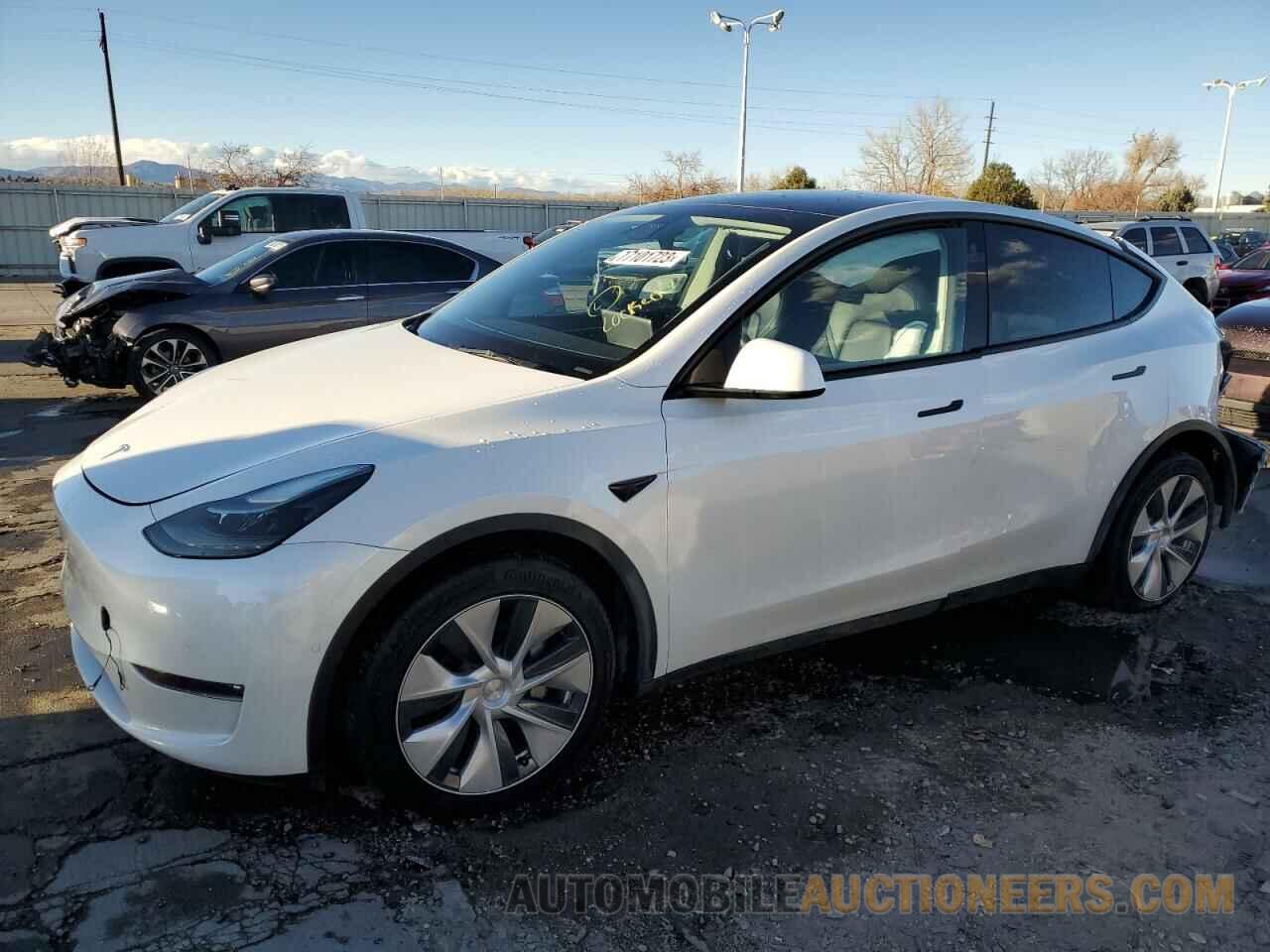 7SAYGAEE8NF523755 TESLA MODEL Y 2022