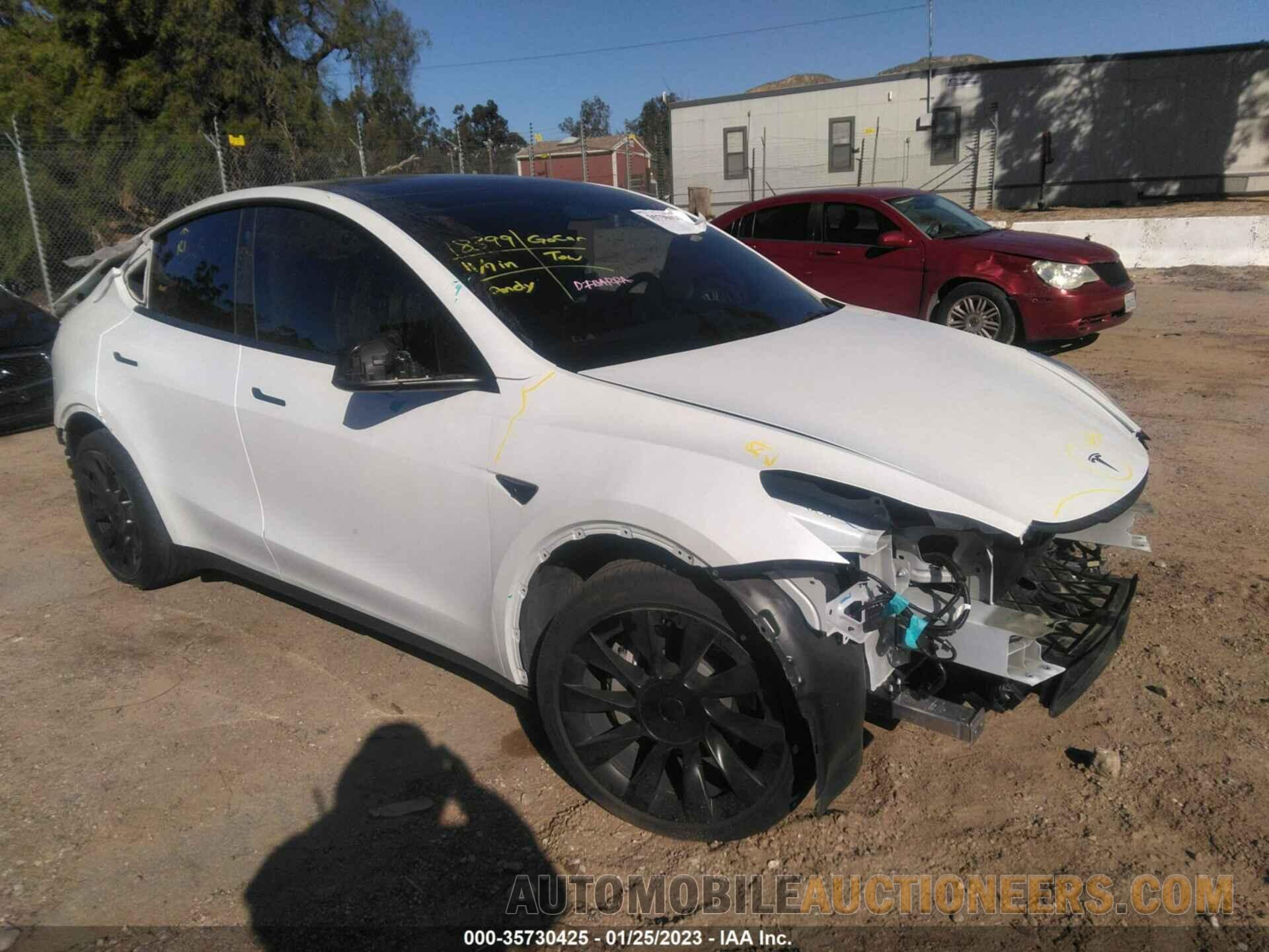 7SAYGAEE9NF350991 TESLA MODEL Y 2022