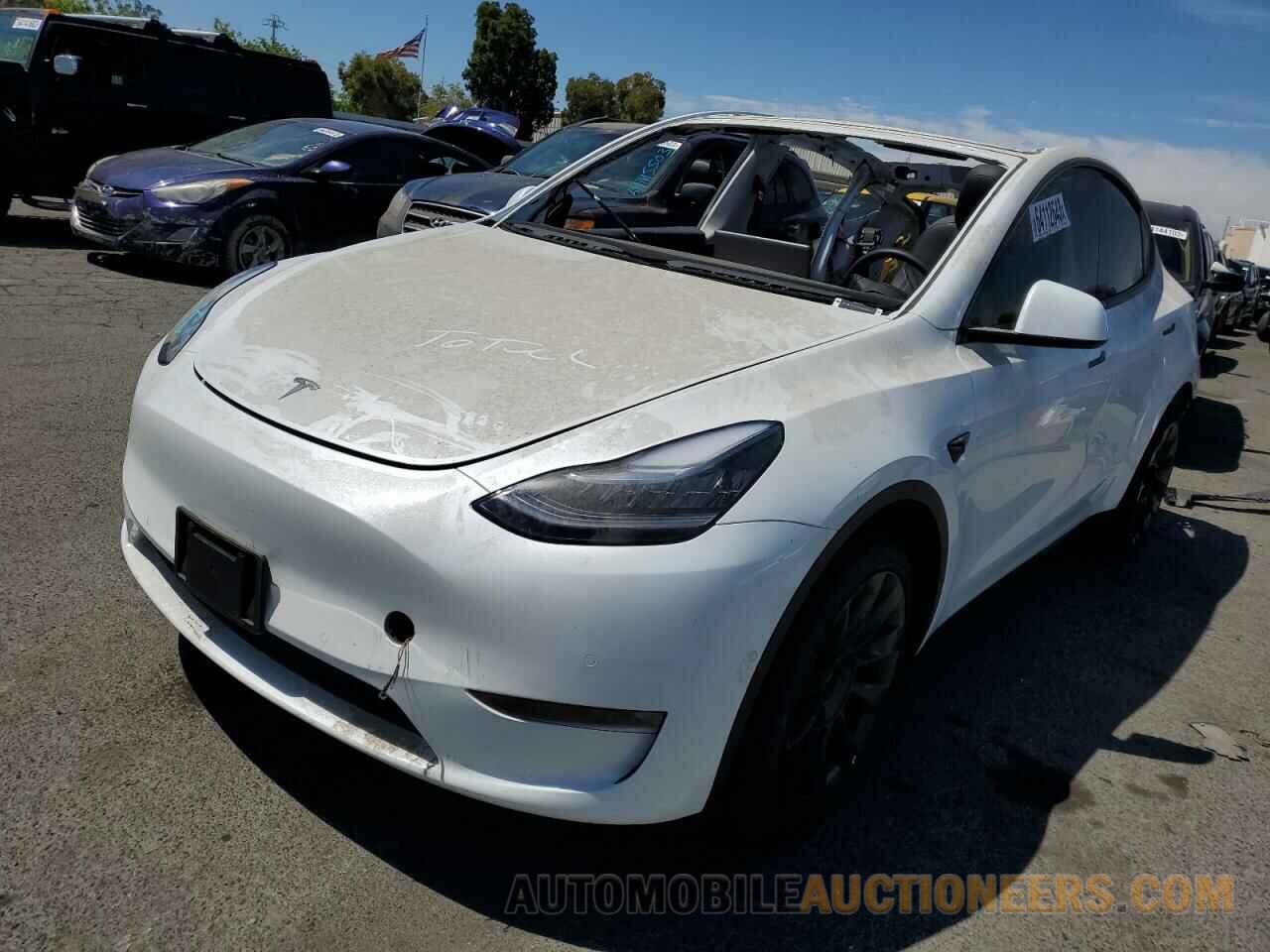 7SAYGAEE9NF399429 TESLA MODEL Y 2022