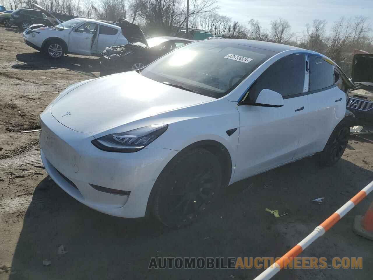 7SAYGAEE9NF489339 TESLA MODEL Y 2022