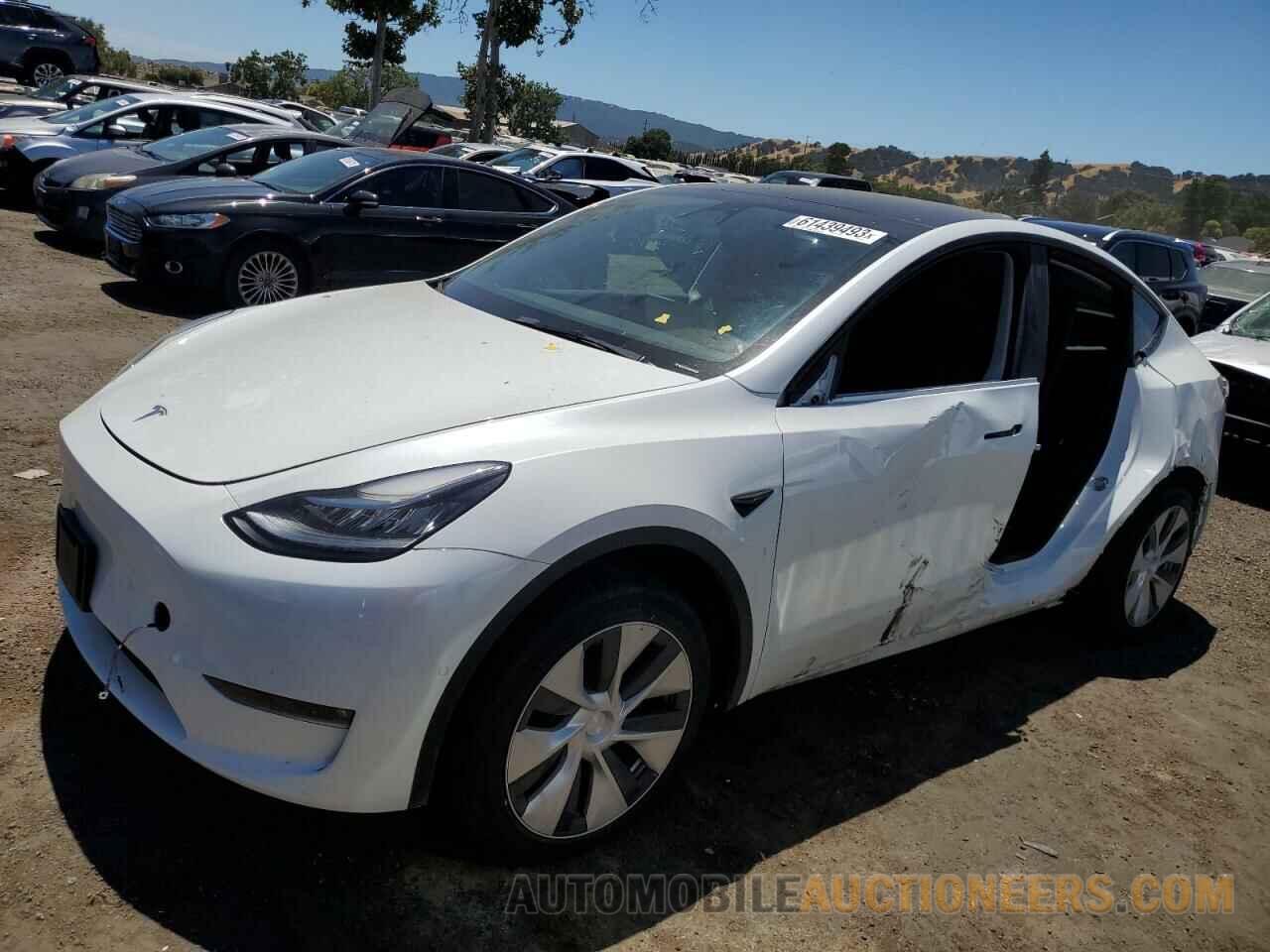 7SAYGAEE9NF493147 TESLA MODEL Y 2022