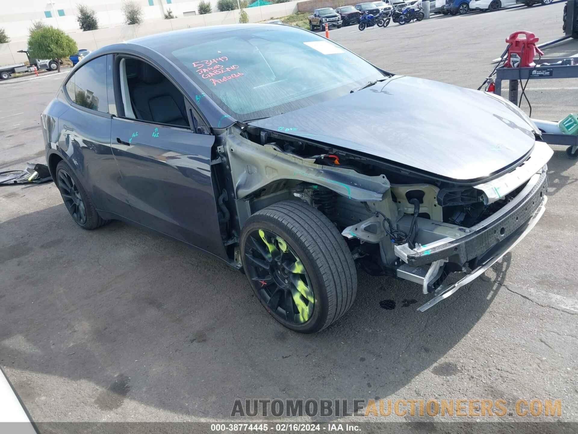 7SAYGAEE9NF570681 TESLA MODEL Y 2022