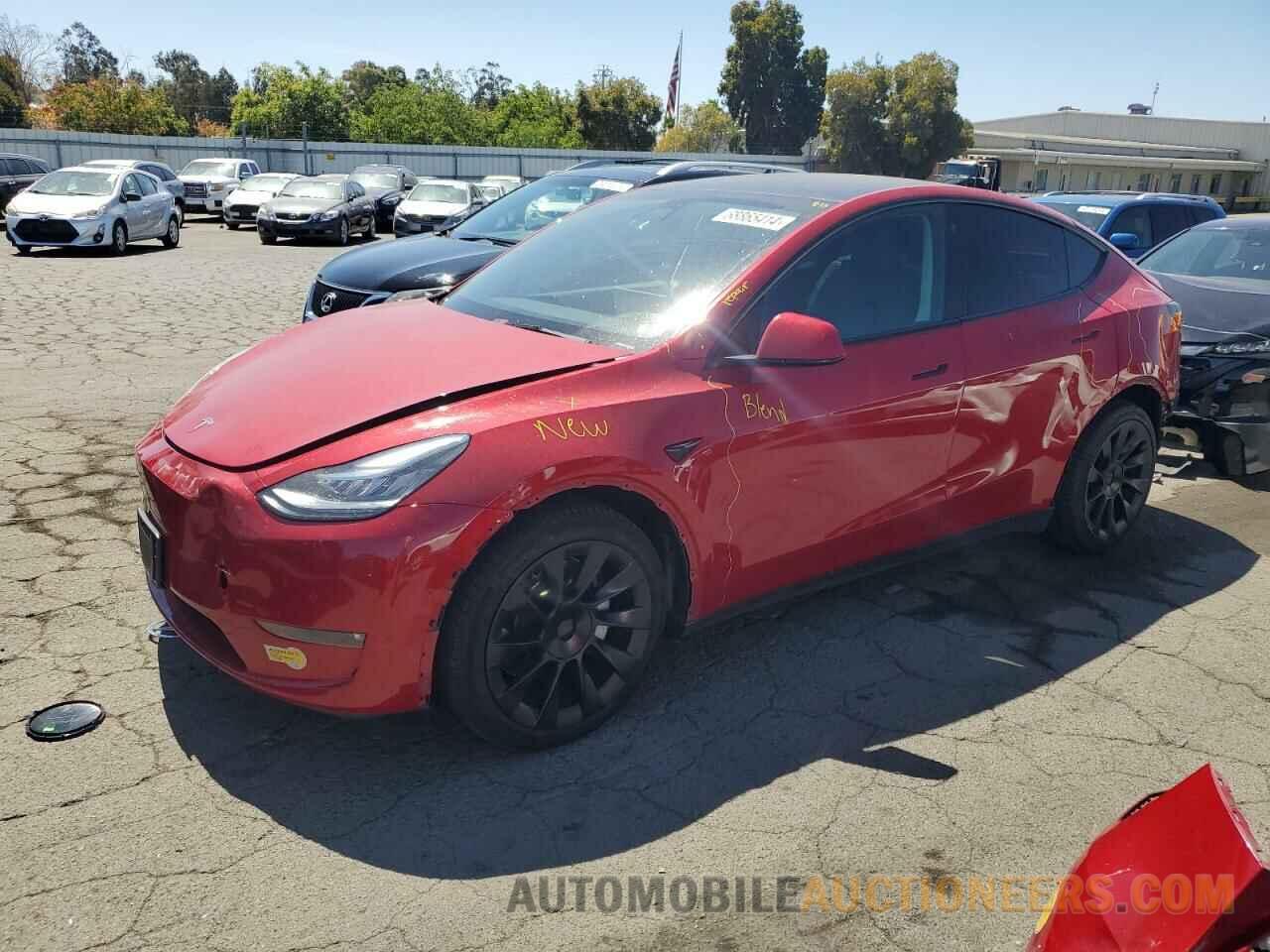 7SAYGAEEXNF343208 TESLA MODEL Y 2022