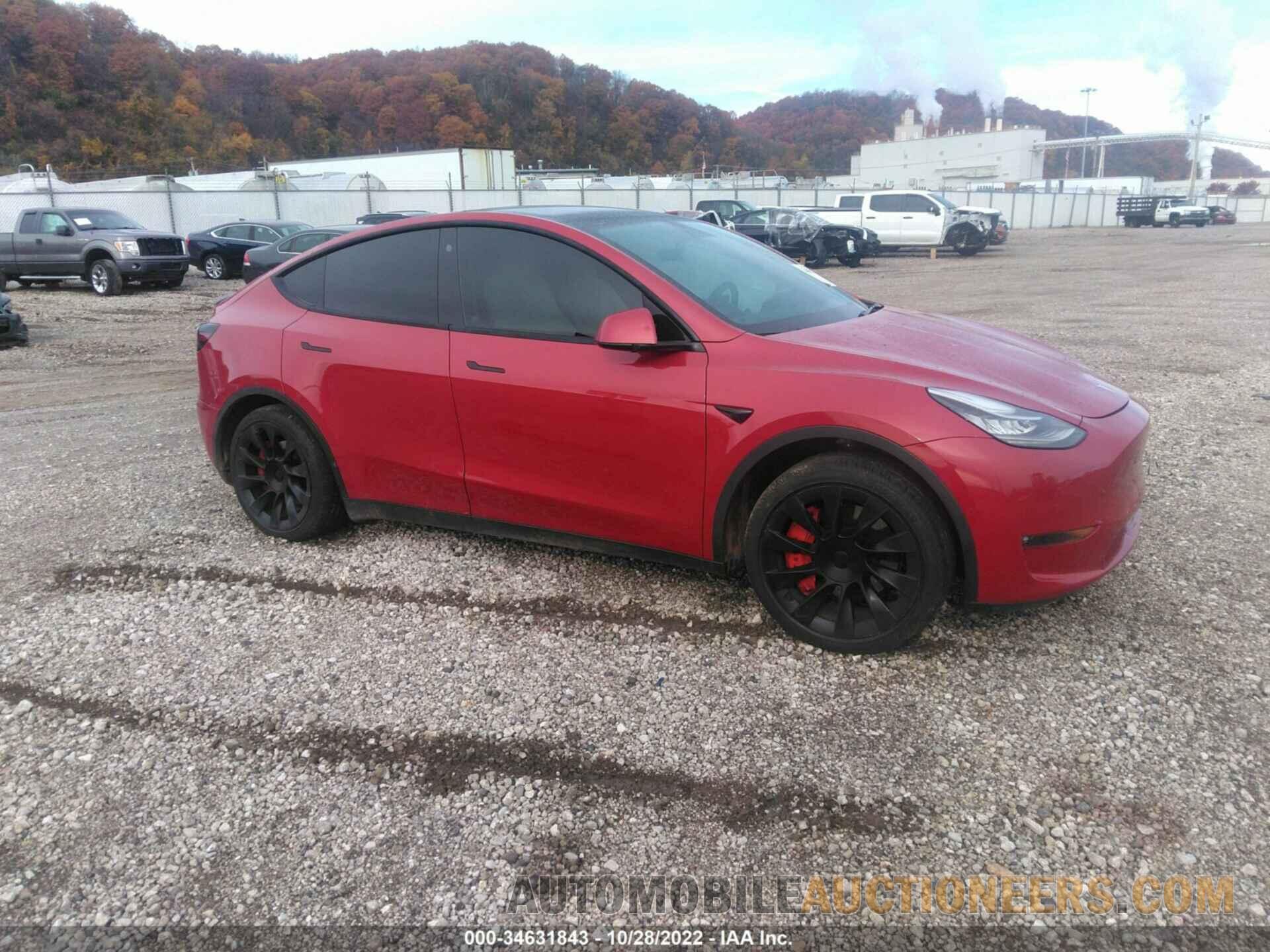 7SAYGAEEXNF344049 TESLA MODEL Y 2022