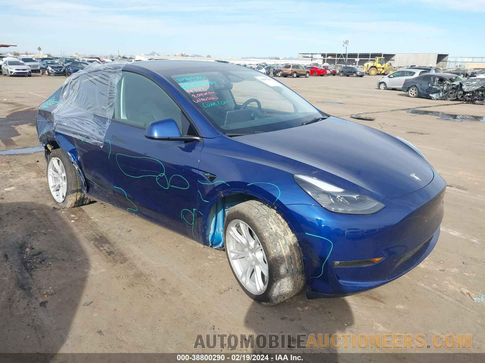 7SAYGDEDXPF957784 TESLA MODEL Y 2023