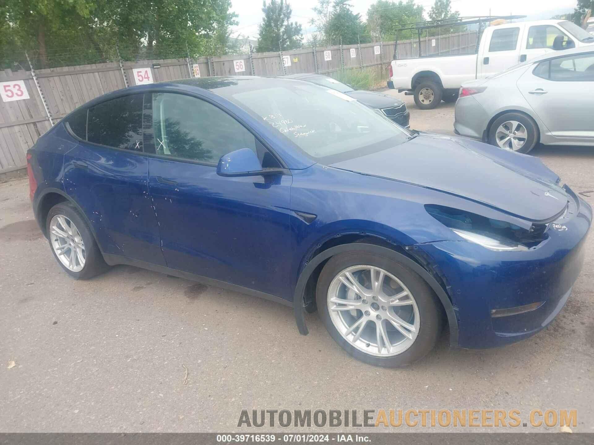 7SAYGDEE0NF308520 TESLA MODEL Y 2022