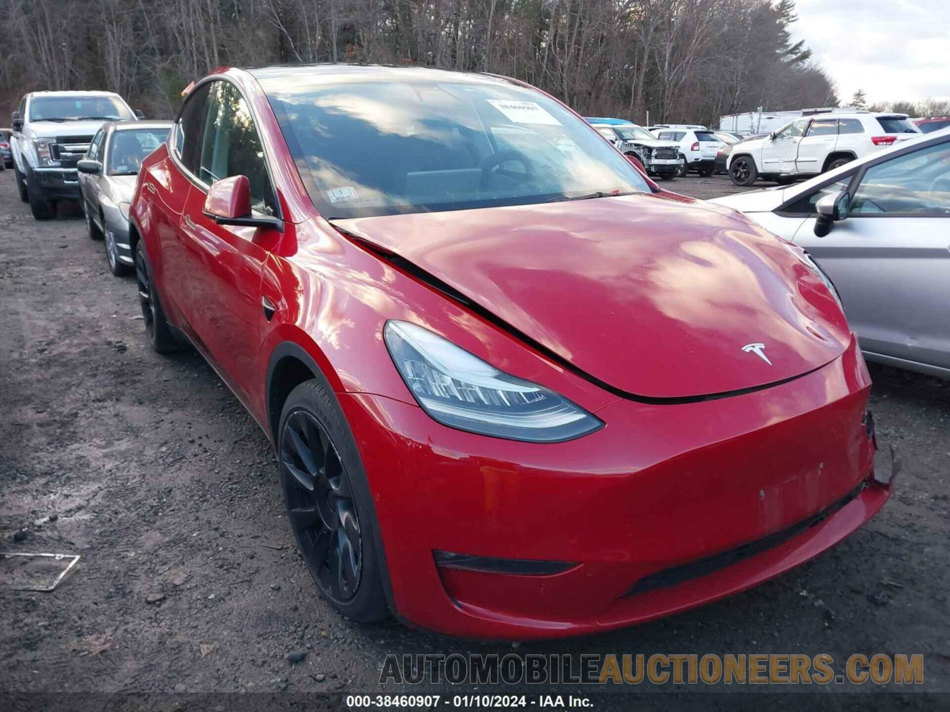 7SAYGDEE0NF328492 TESLA MODEL Y 2022