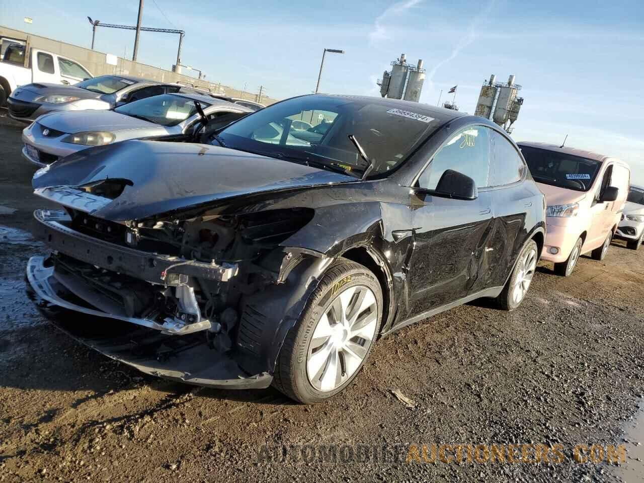 7SAYGDEE0NF375747 TESLA MODEL Y 2022