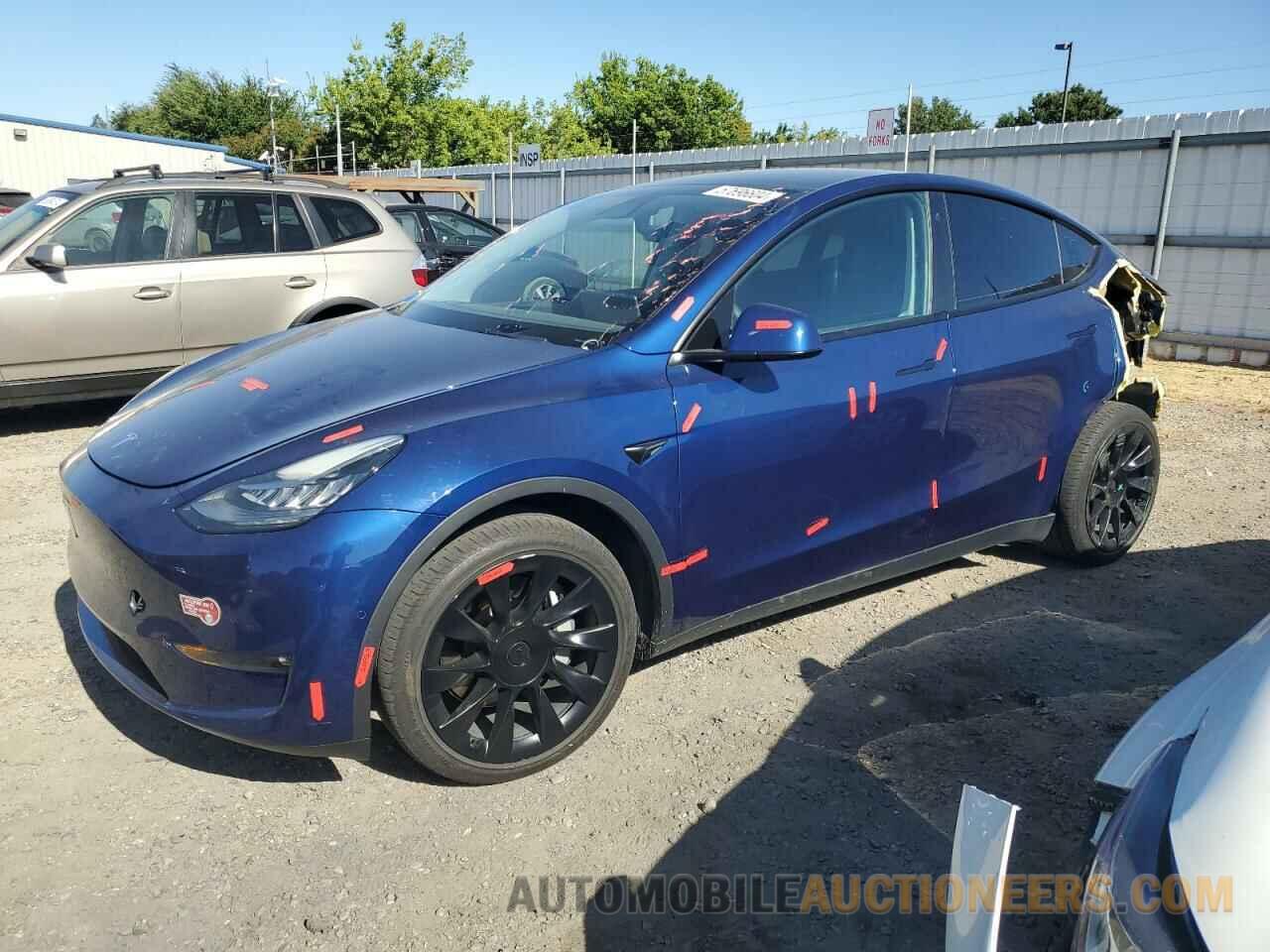 7SAYGDEE0NF380382 TESLA MODEL Y 2022