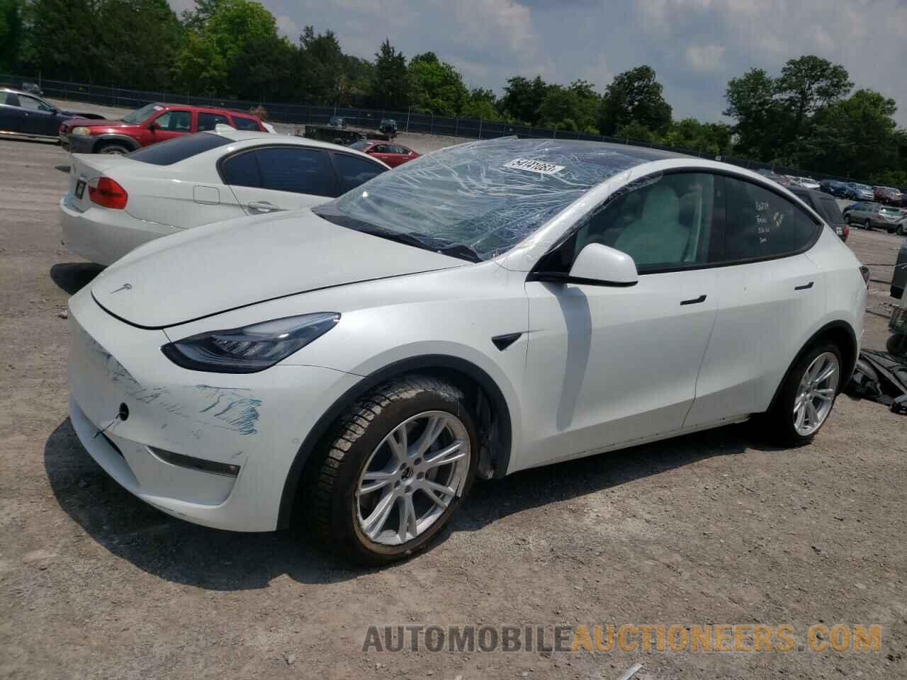 7SAYGDEE0NF417592 TESLA MODEL Y 2022