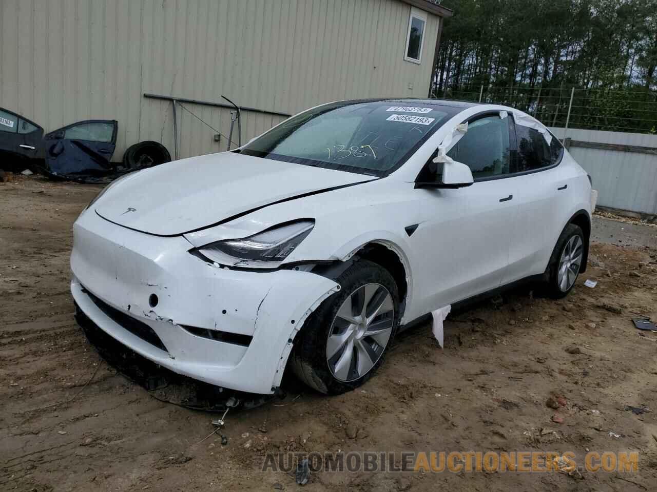 7SAYGDEE0NF423487 TESLA MODEL Y 2022