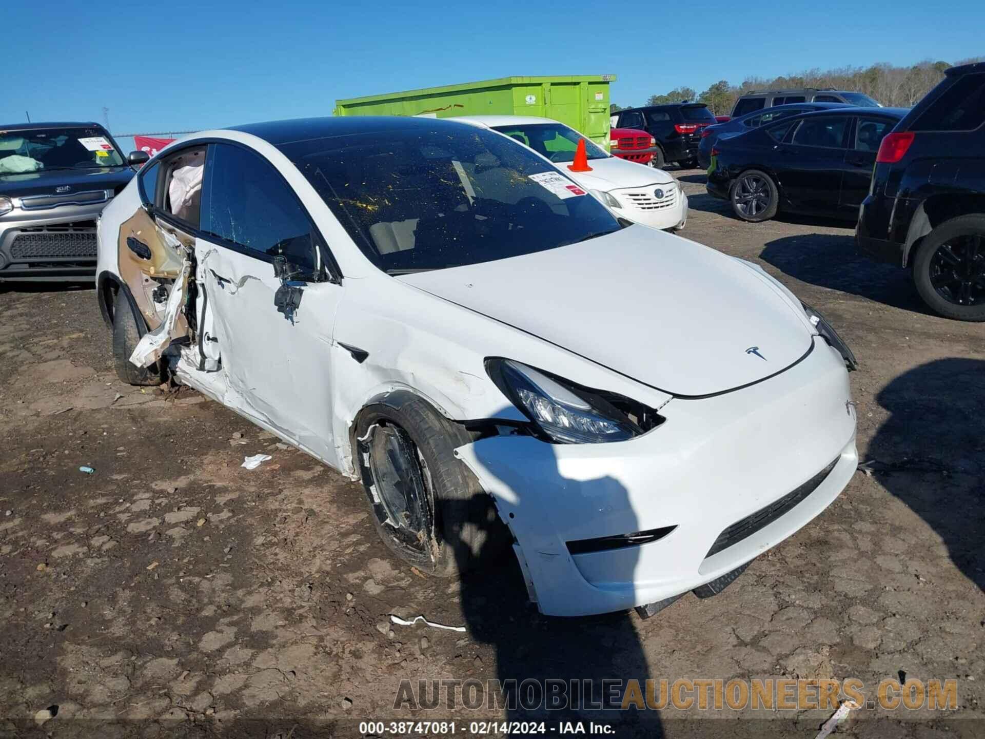 7SAYGDEE0NF444601 TESLA MODEL Y 2022