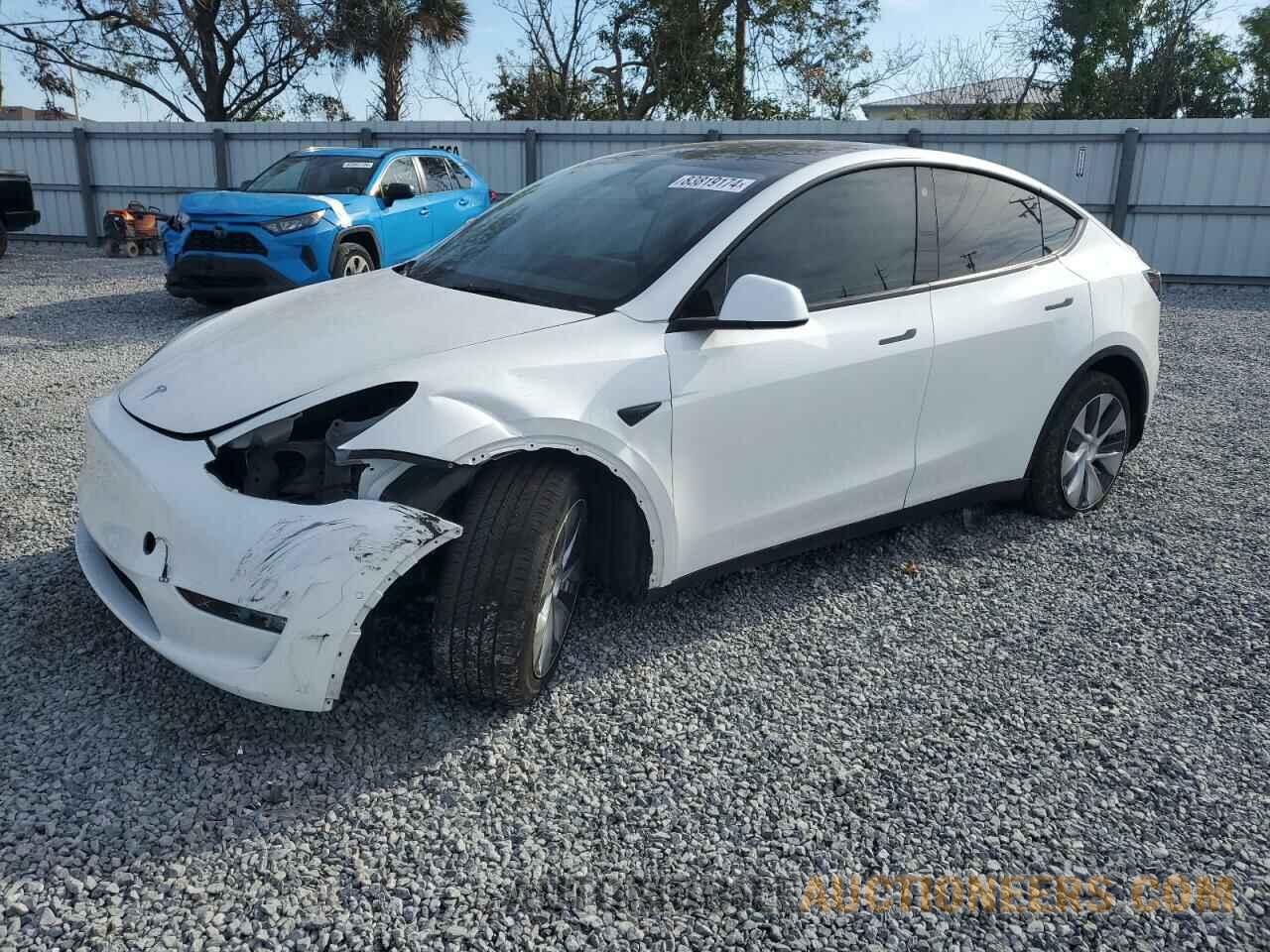 7SAYGDEE0NF449684 TESLA MODEL Y 2022