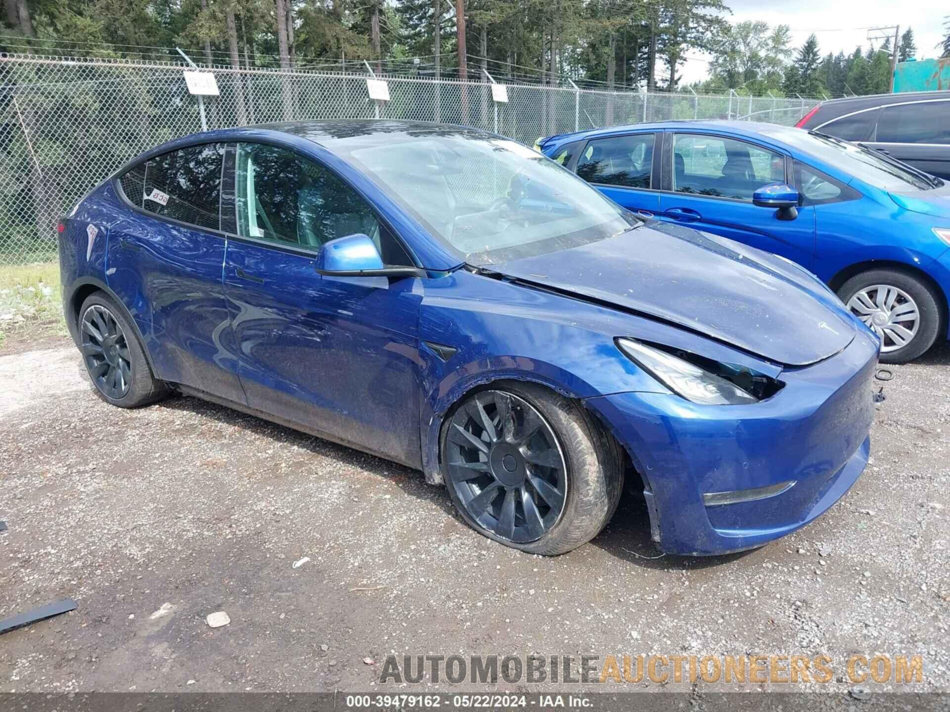 7SAYGDEE0NF457249 TESLA MODEL Y 2022