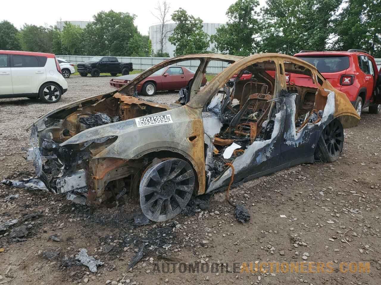 7SAYGDEE0NF480353 TESLA MODEL Y 2022