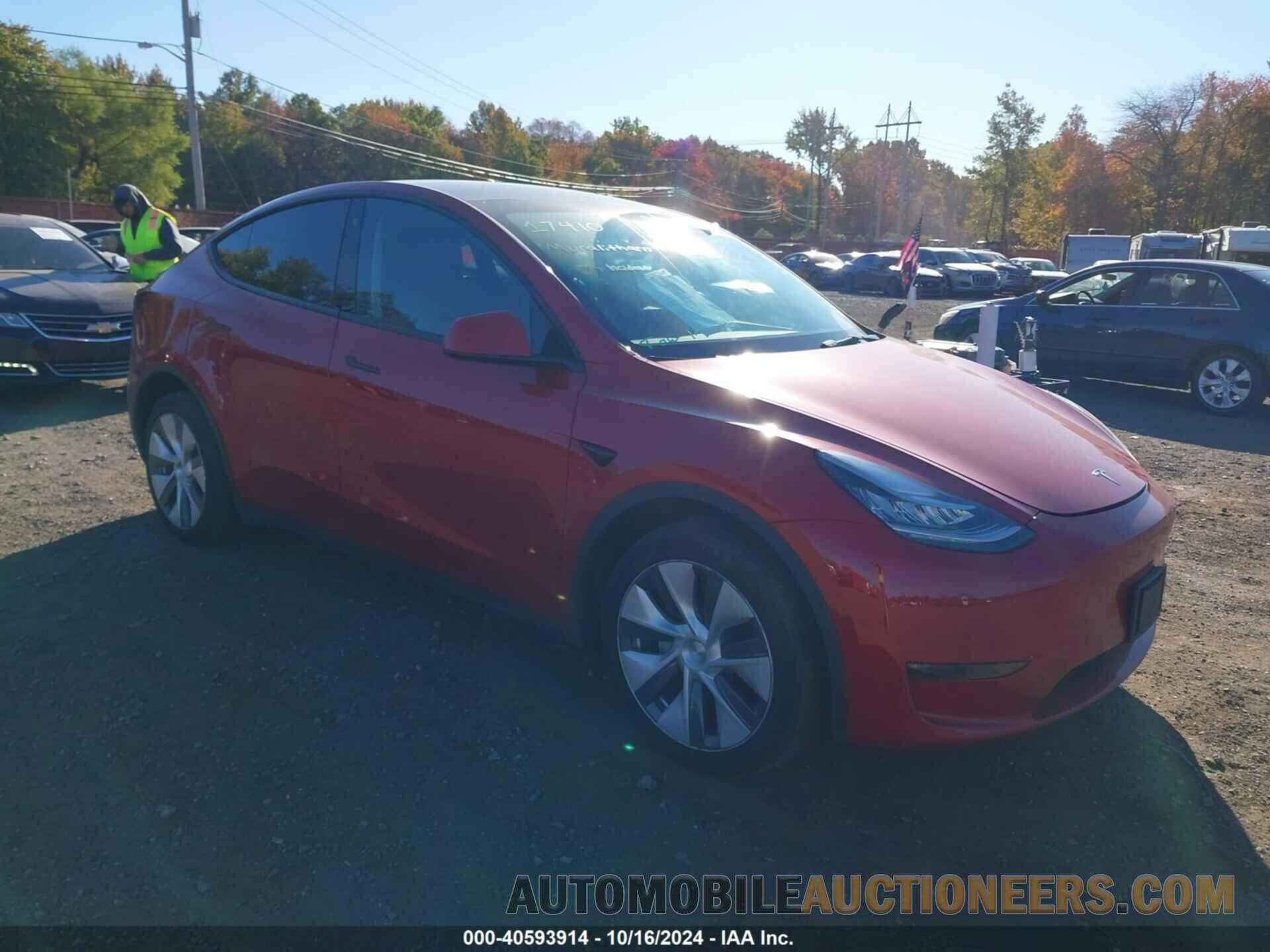 7SAYGDEE1NA020048 TESLA MODEL Y 2022