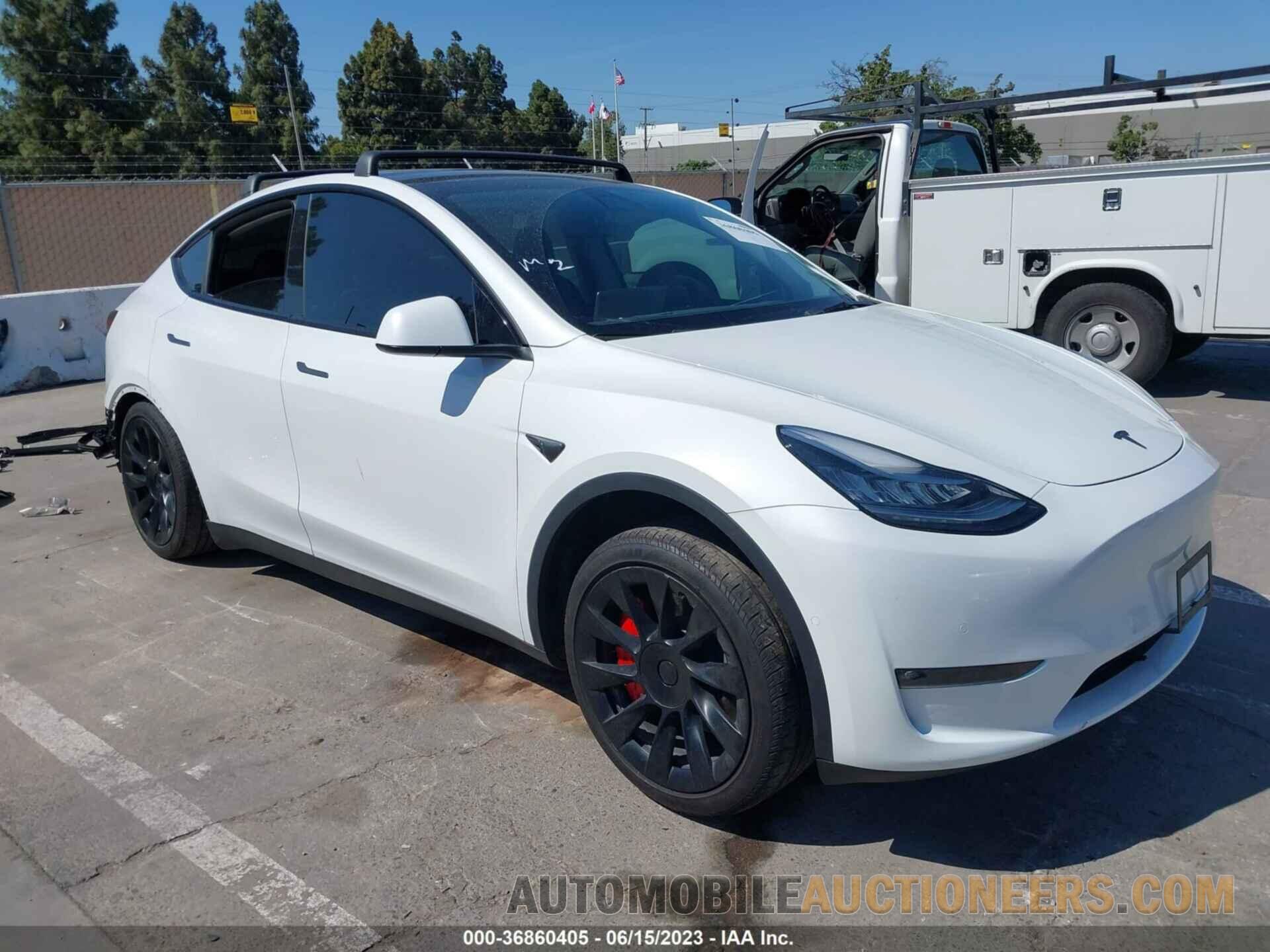 7SAYGDEE1NF324158 TESLA MODEL Y 2022