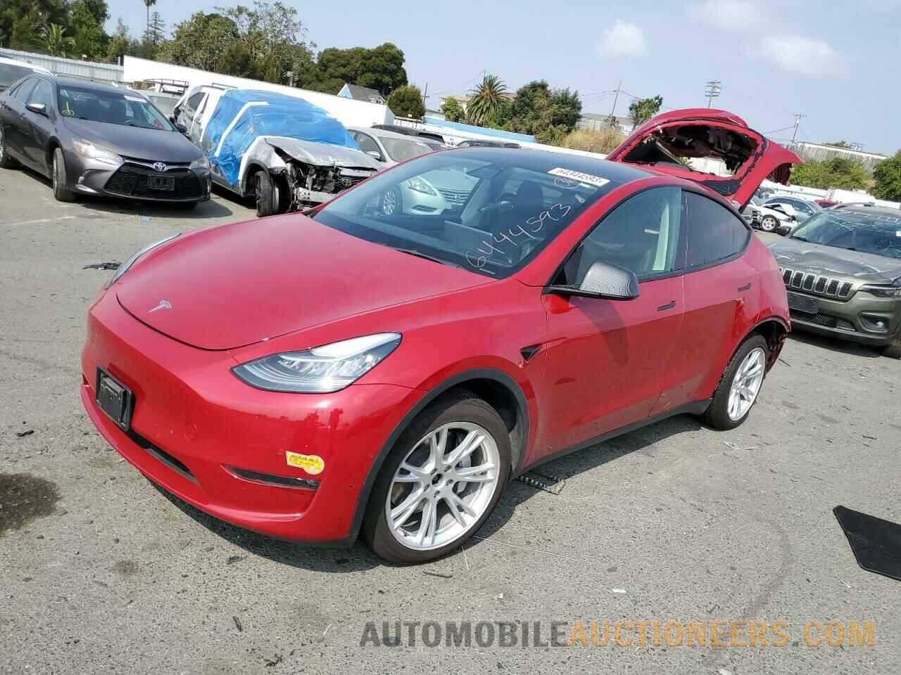 7SAYGDEE1NF369827 TESLA MODEL Y 2022