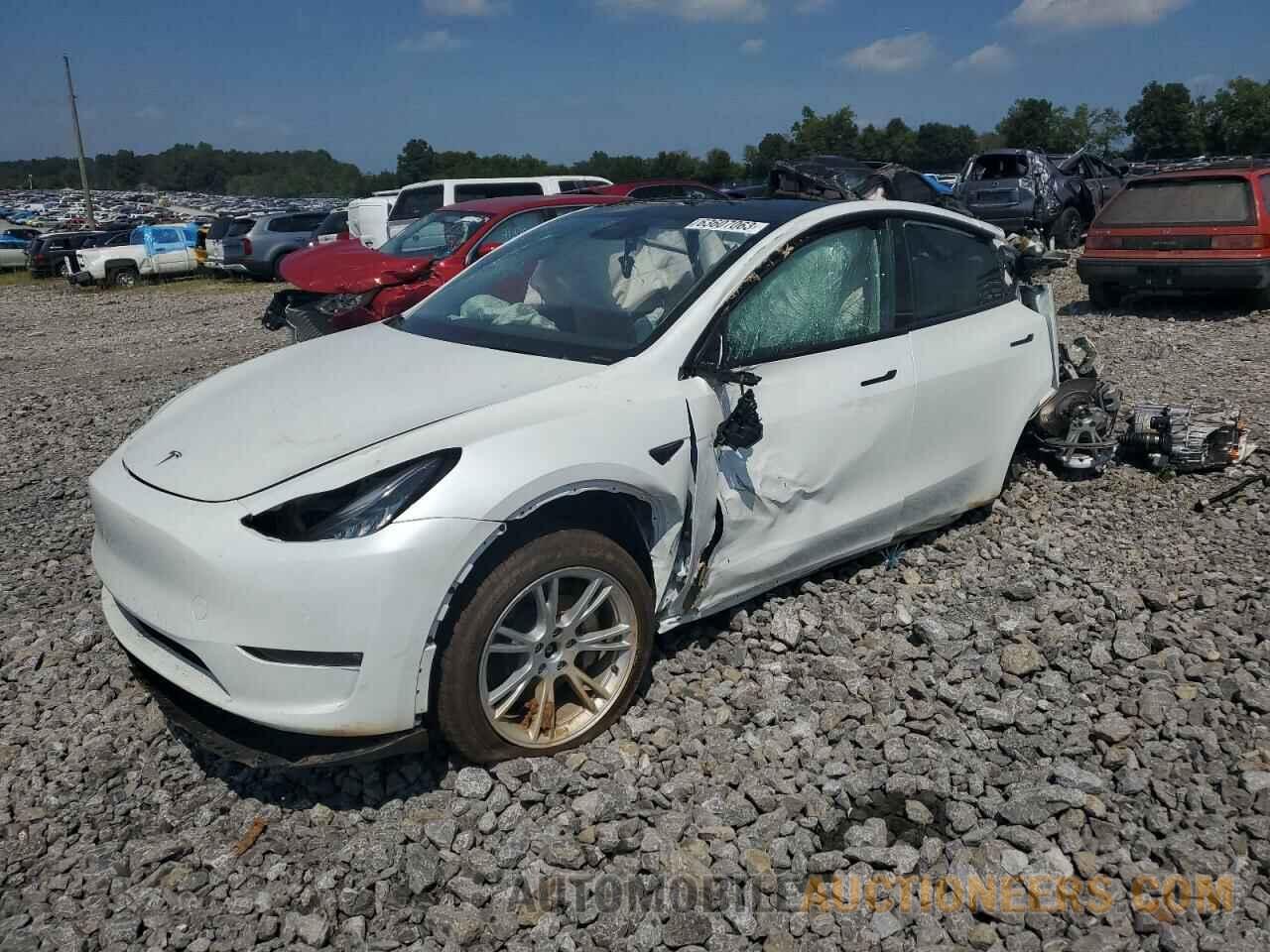 7SAYGDEE1NF378527 TESLA MODEL Y 2022