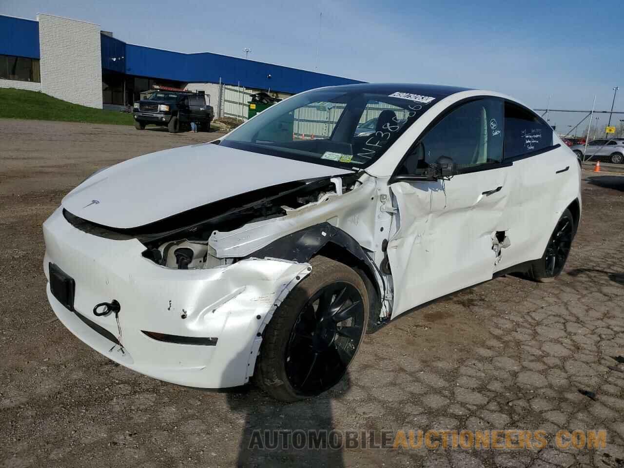 7SAYGDEE1NF385865 TESLA MODEL Y 2022