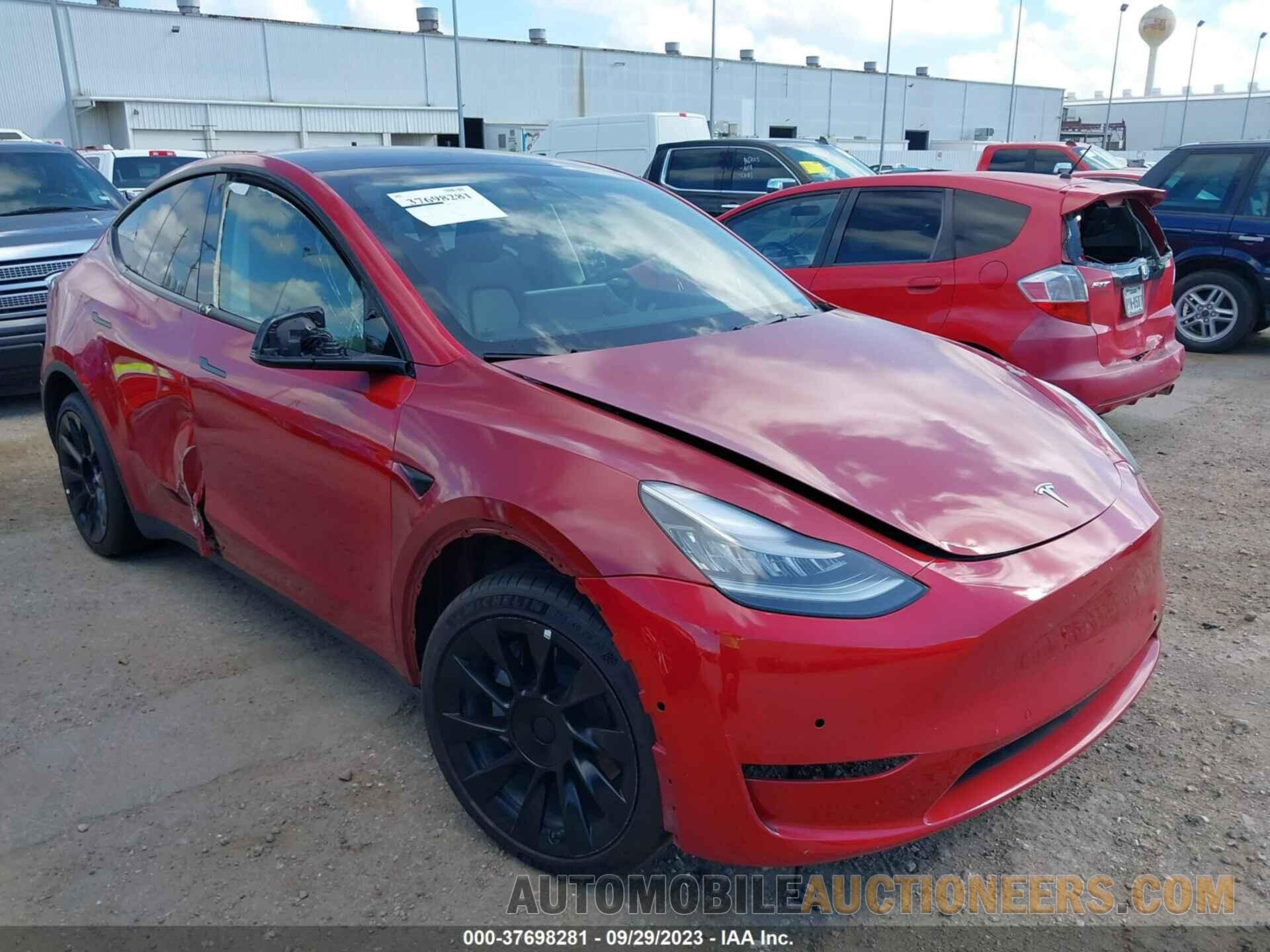 7SAYGDEE1NF386370 TESLA MODEL Y 2022