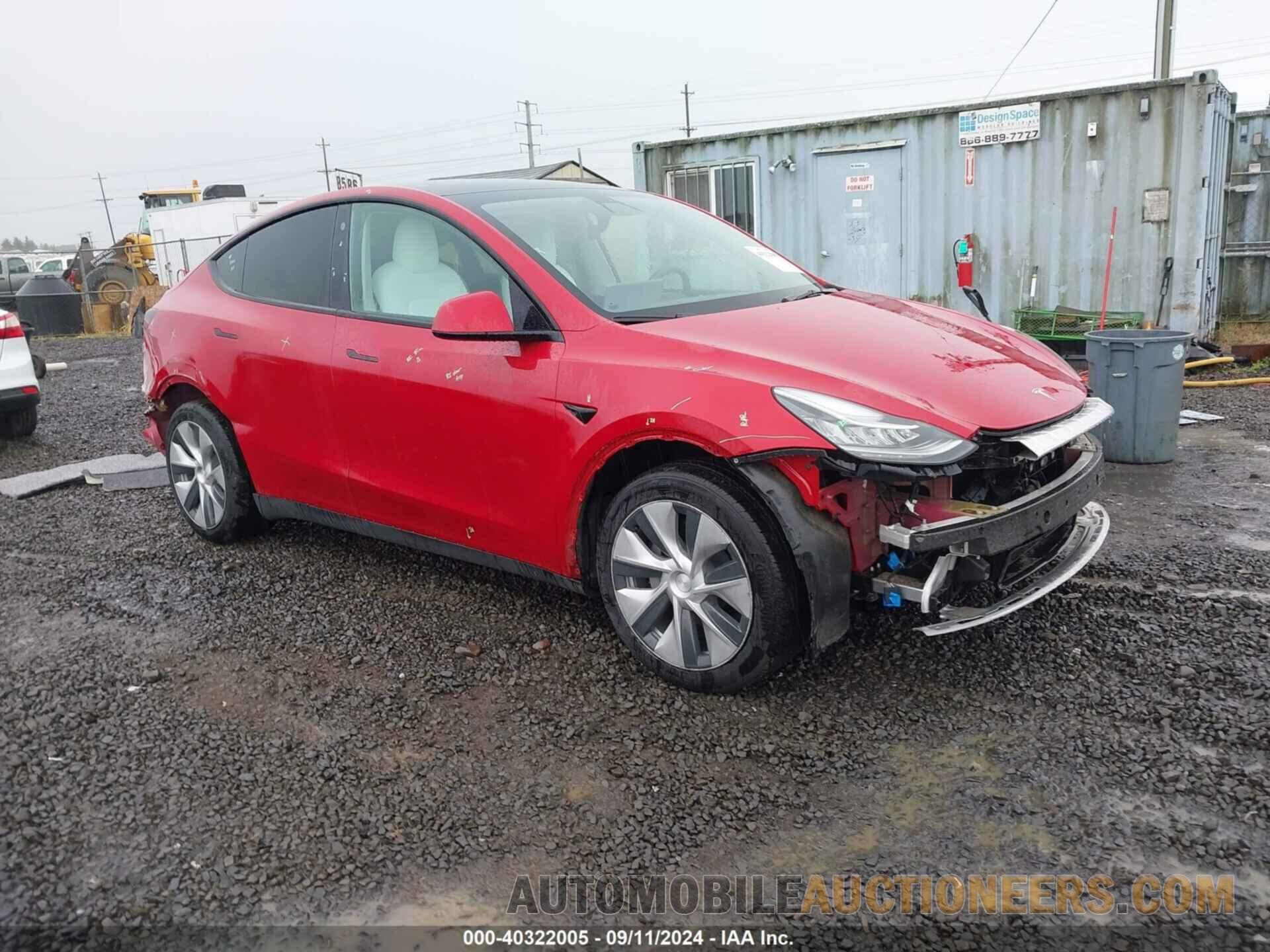 7SAYGDEE1NF439178 TESLA MODEL Y 2022