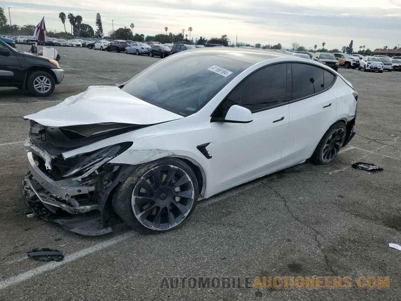 7SAYGDEE1NF512257 TESLA MODEL Y 2022