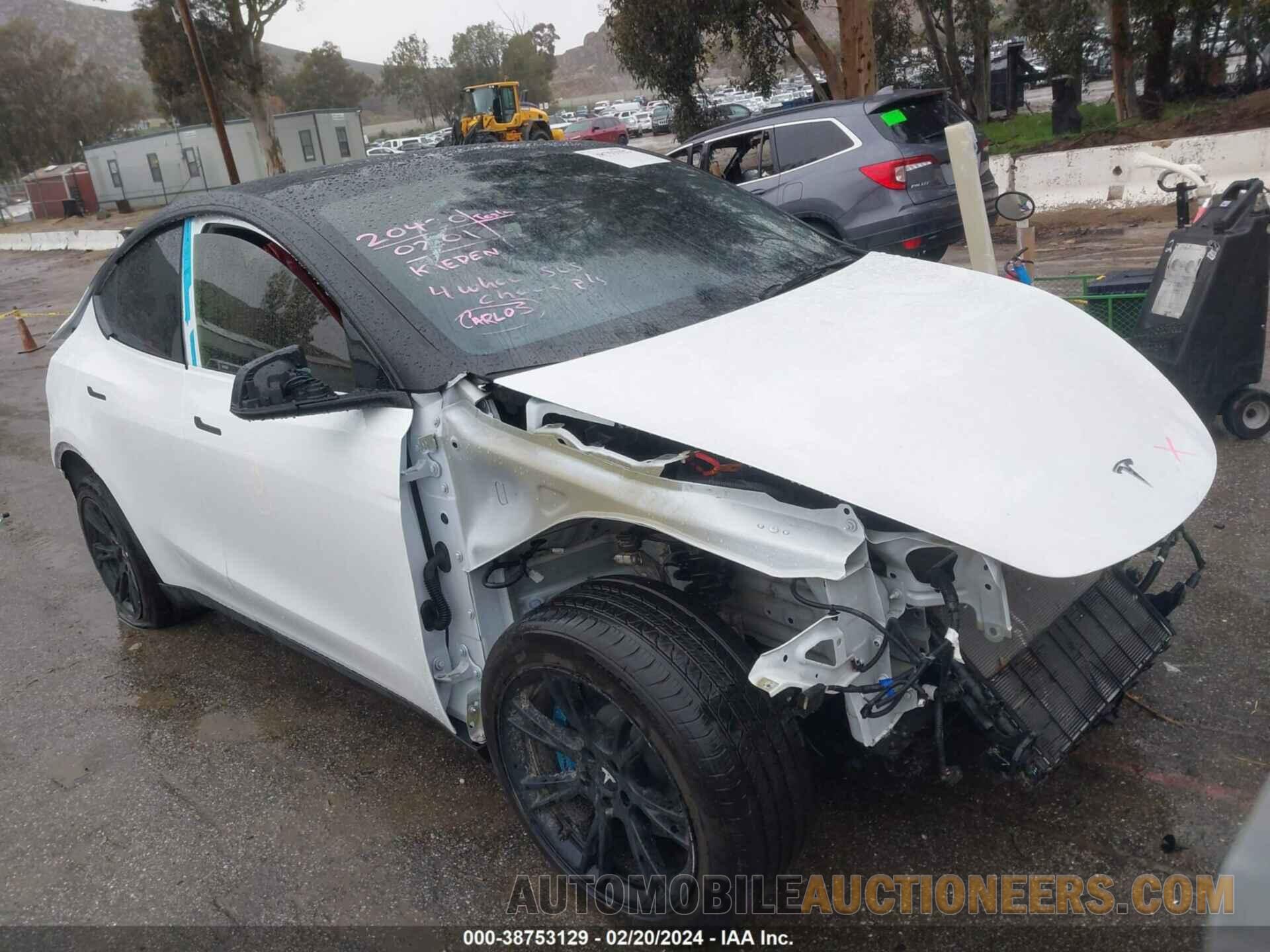 7SAYGDEE1NF517992 TESLA MODEL Y 2022