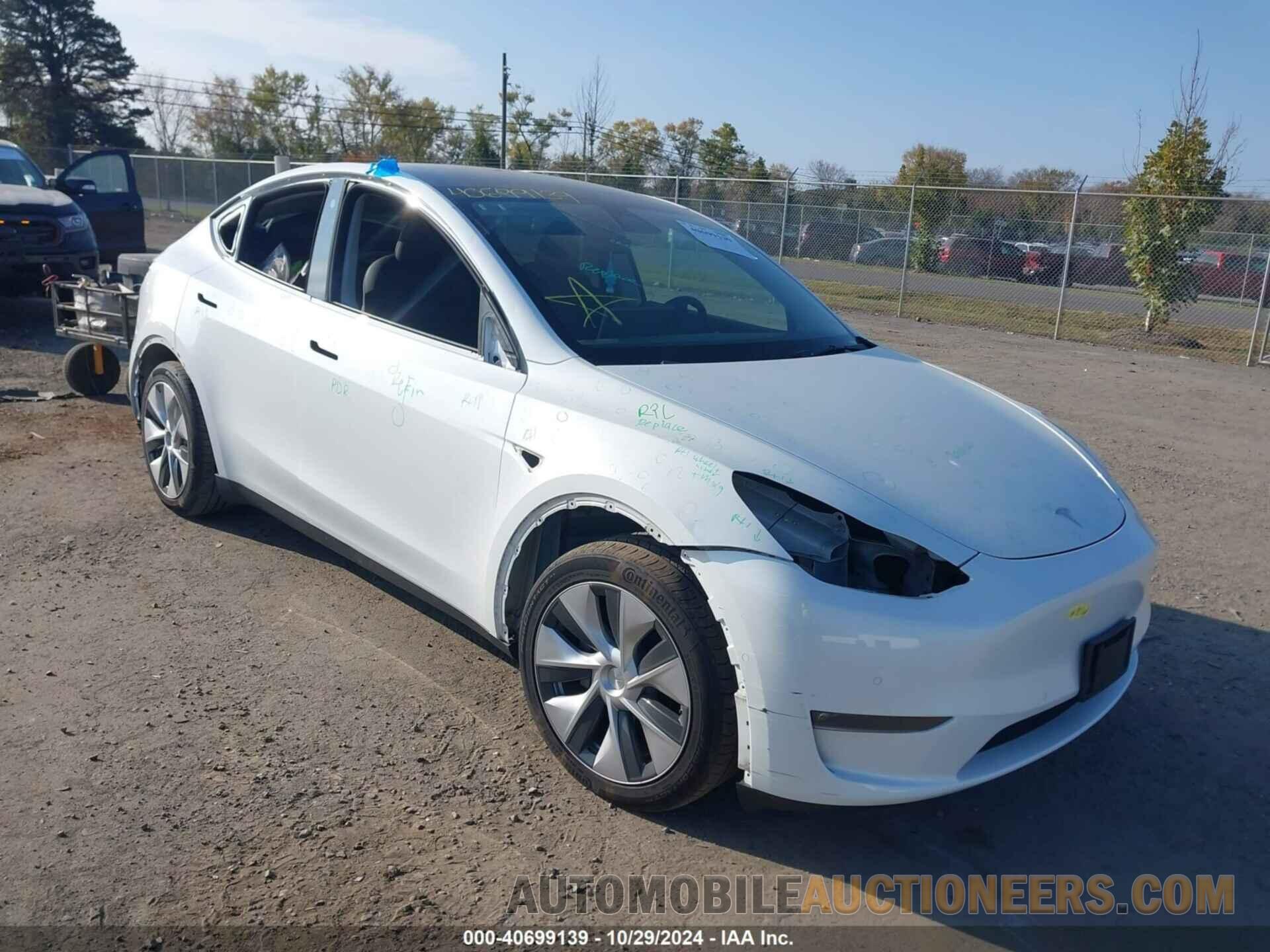 7SAYGDEE2NF319289 TESLA MODEL Y 2022