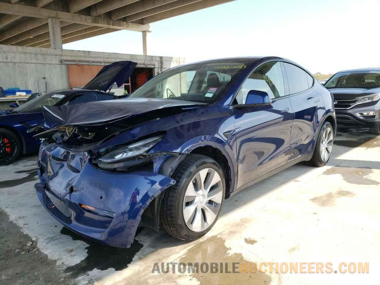 7SAYGDEE2NF371800 TESLA MODEL Y 2022