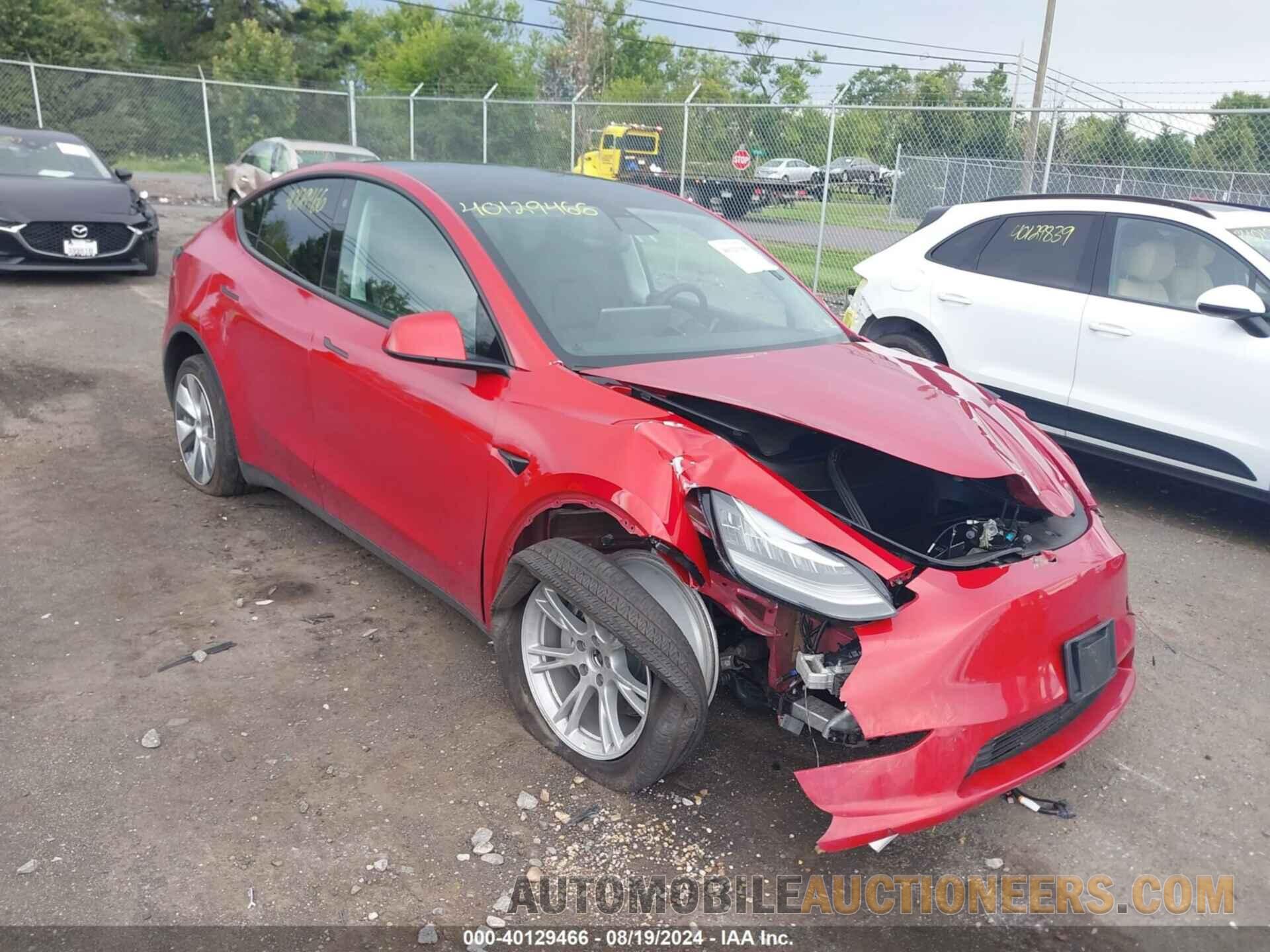 7SAYGDEE2NF424334 TESLA MODEL Y 2022