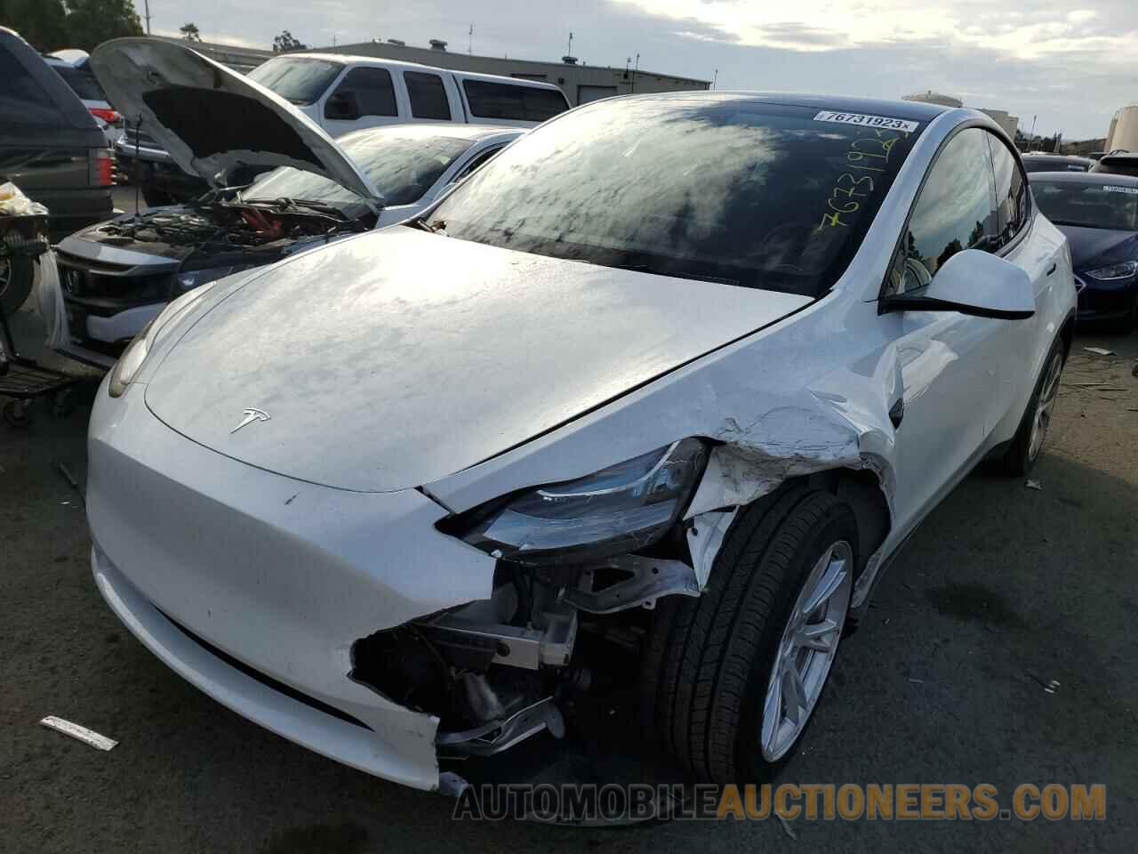 7SAYGDEE2NF512123 TESLA MODEL Y 2022