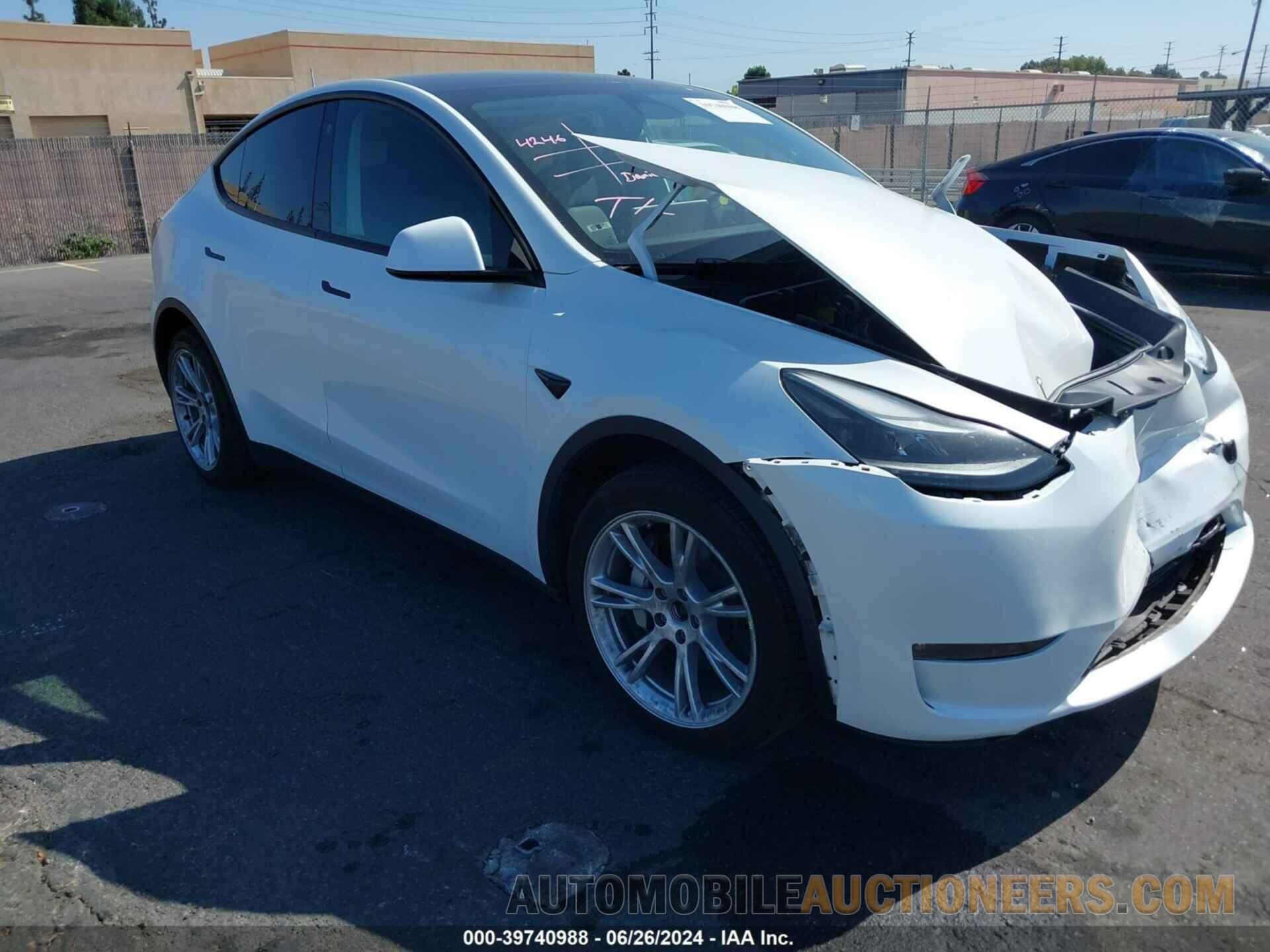 7SAYGDEE2NF557255 TESLA MODEL Y 2022