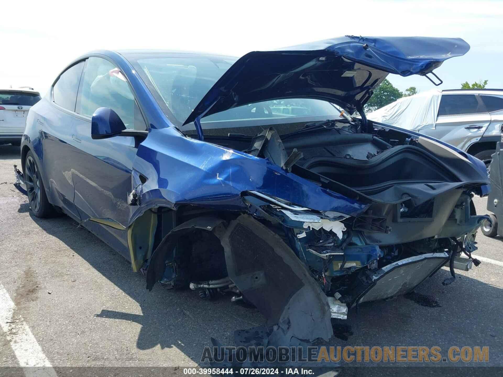 7SAYGDEE3NA009343 TESLA MODEL Y 2022