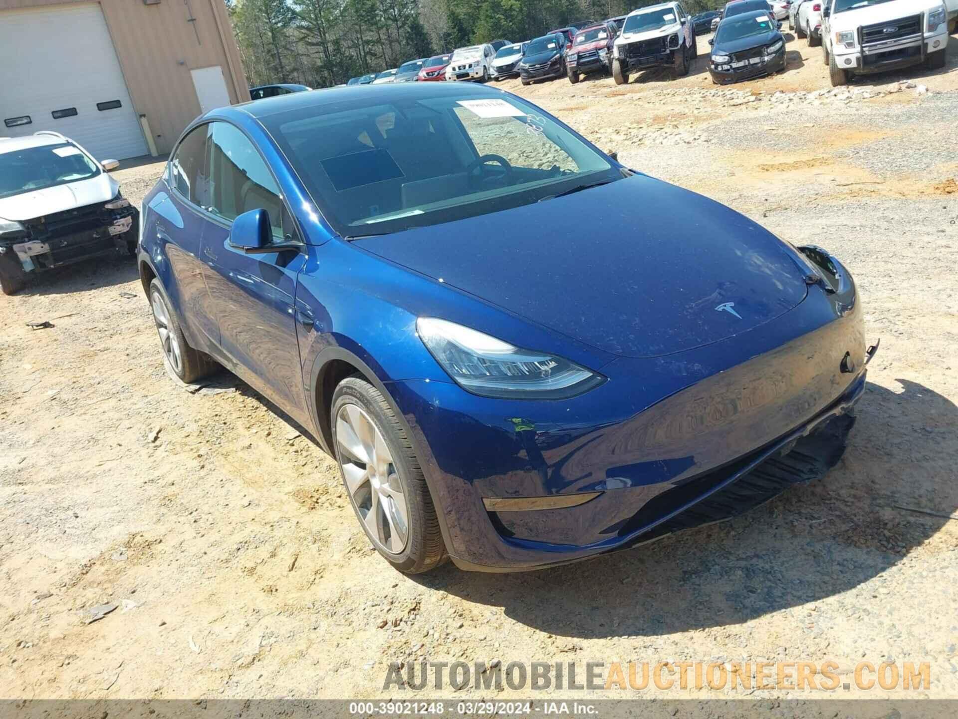 7SAYGDEE3NF313873 TESLA MODEL Y 2022