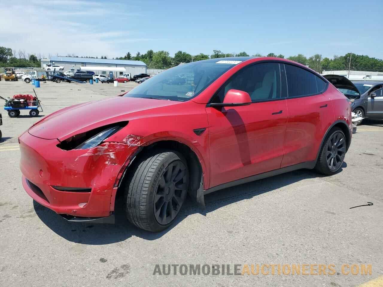 7SAYGDEE3NF337378 TESLA MODEL Y 2022