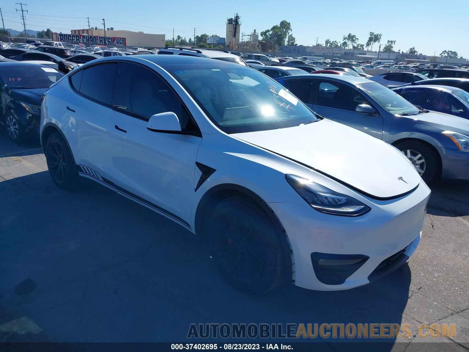 7SAYGDEE3NF354312 TESLA MODEL Y 2022