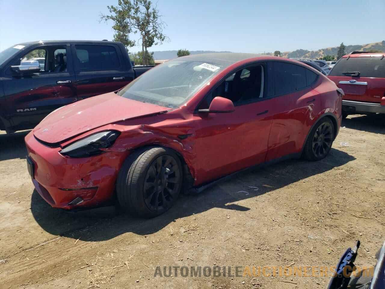 7SAYGDEE3NF387164 TESLA MODEL Y 2022