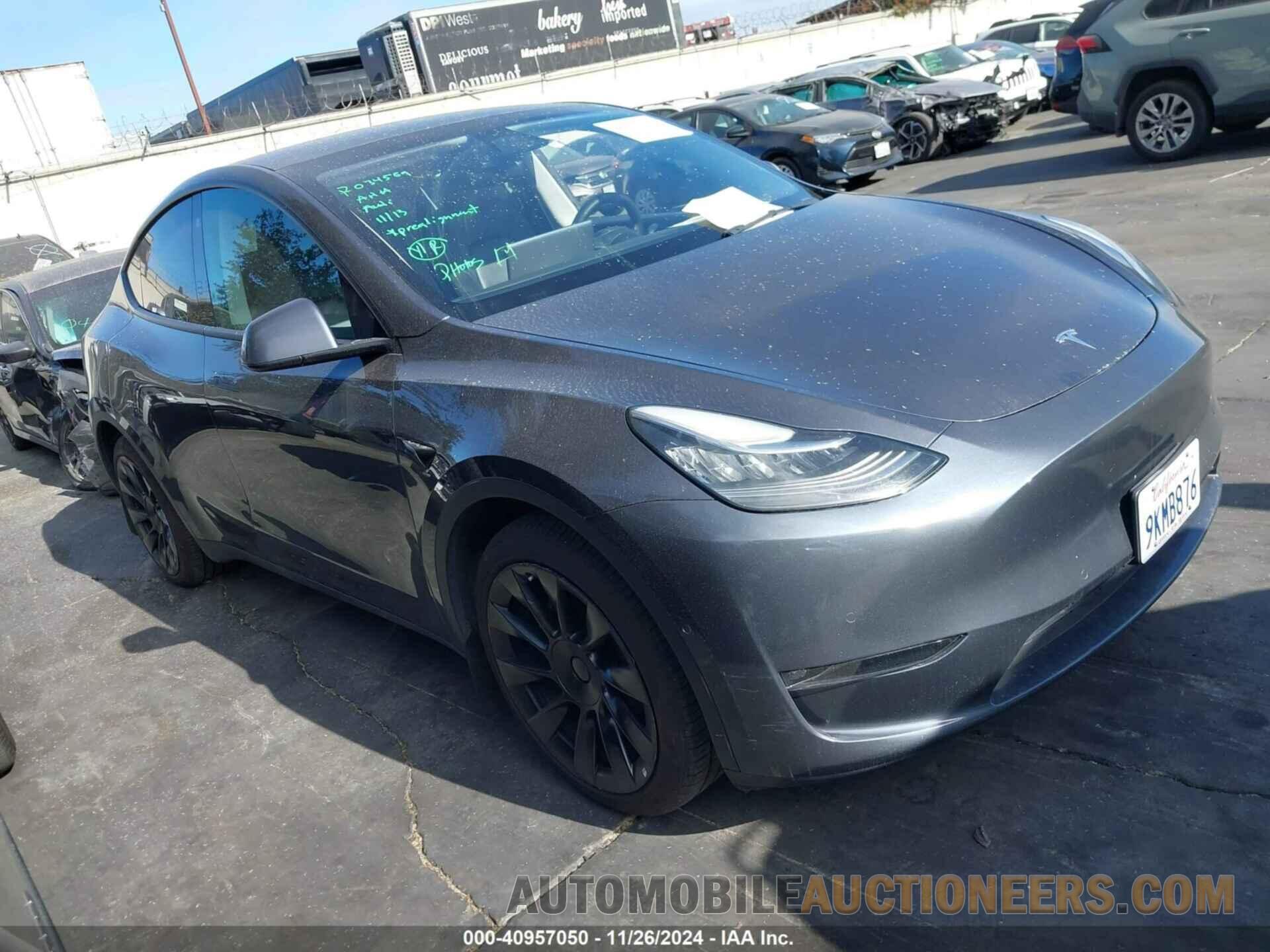 7SAYGDEE3NF387519 TESLA MODEL Y 2022