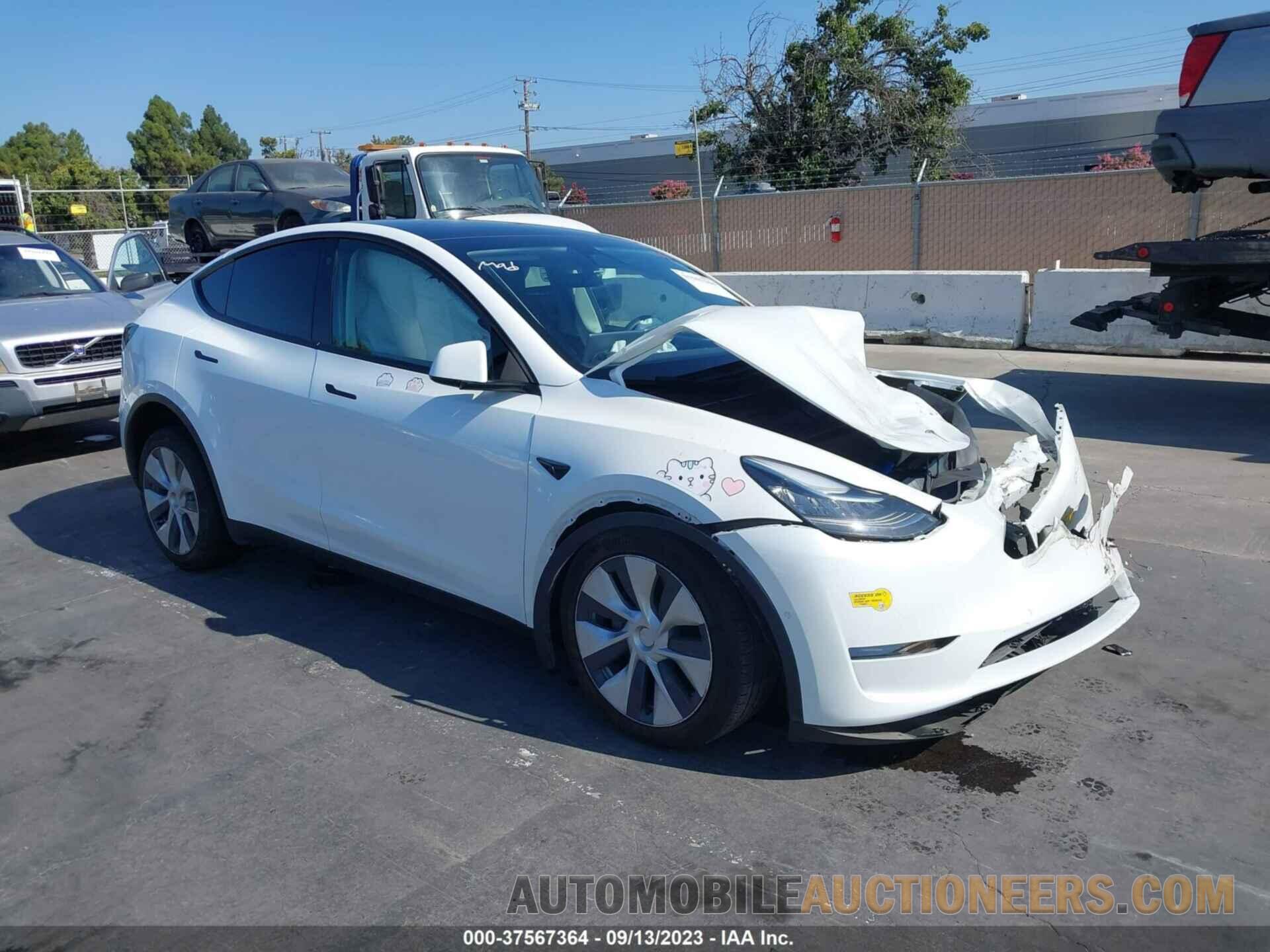 7SAYGDEE3NF444124 TESLA MODEL Y 2022