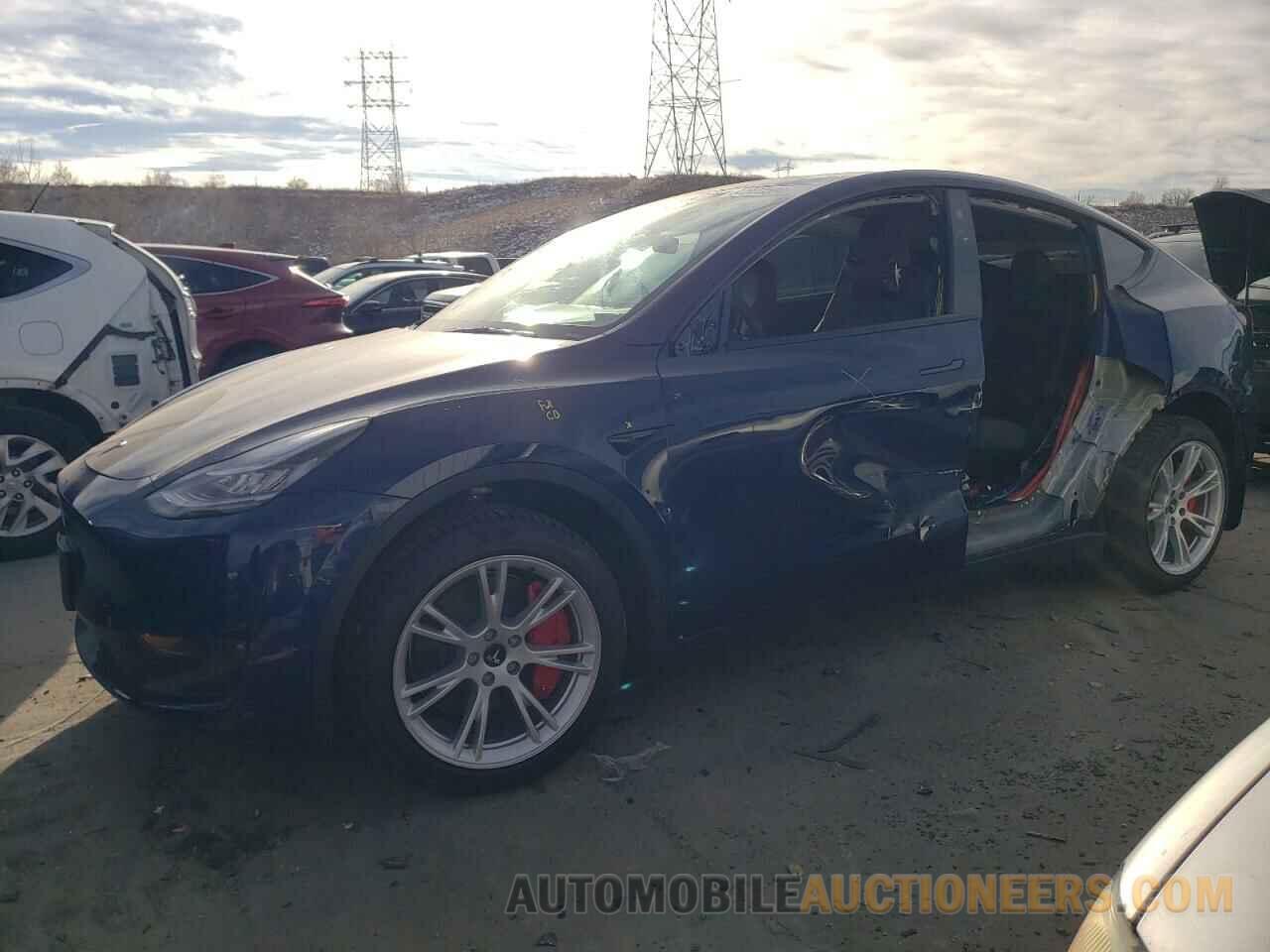 7SAYGDEE3NF449632 TESLA MODEL Y 2022