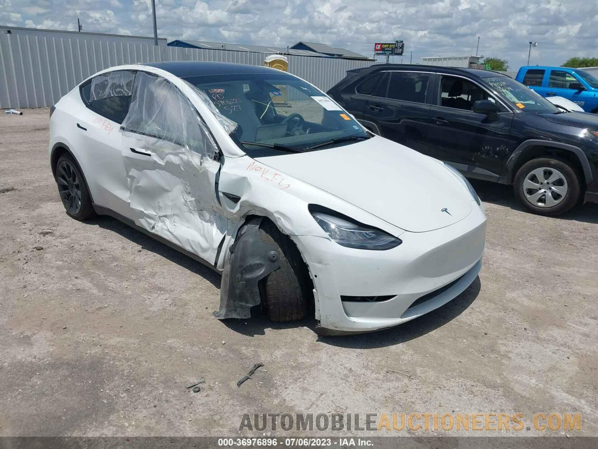 7SAYGDEE3NF513765 TESLA MODEL Y 2022