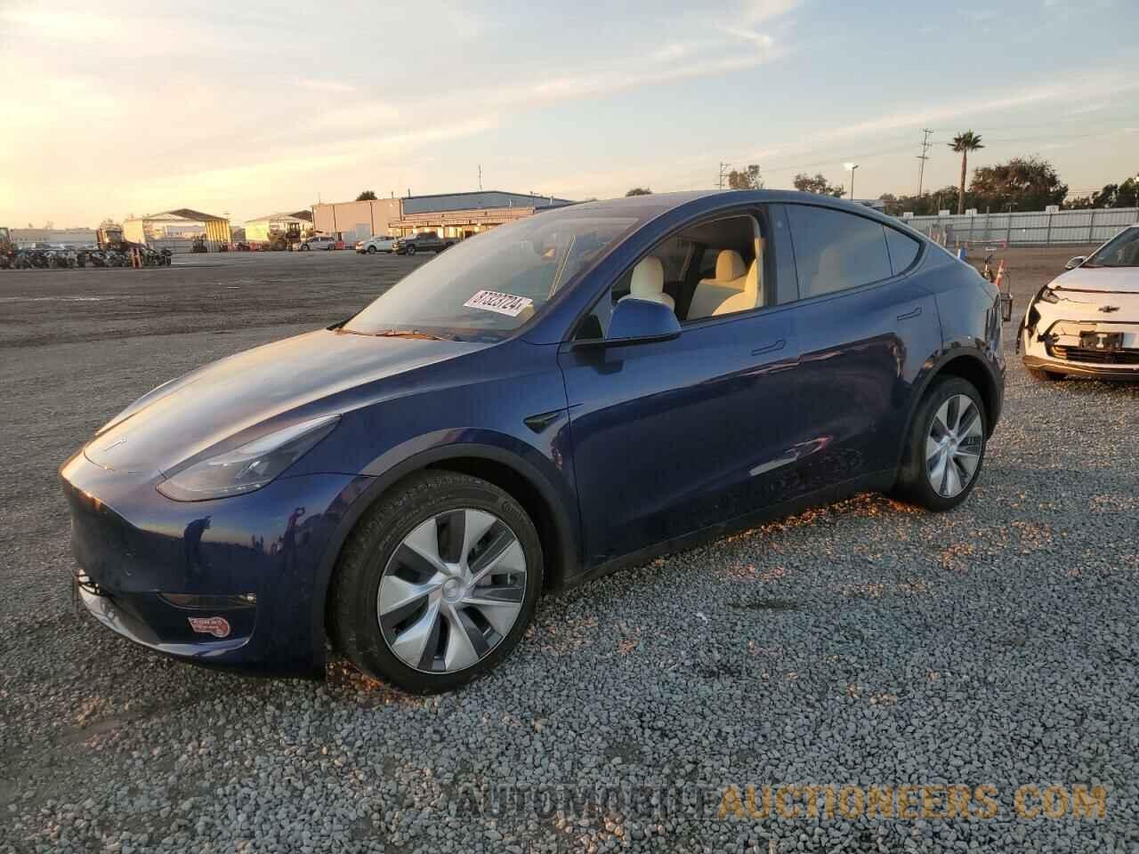 7SAYGDEE3NF544384 TESLA MODEL Y 2022