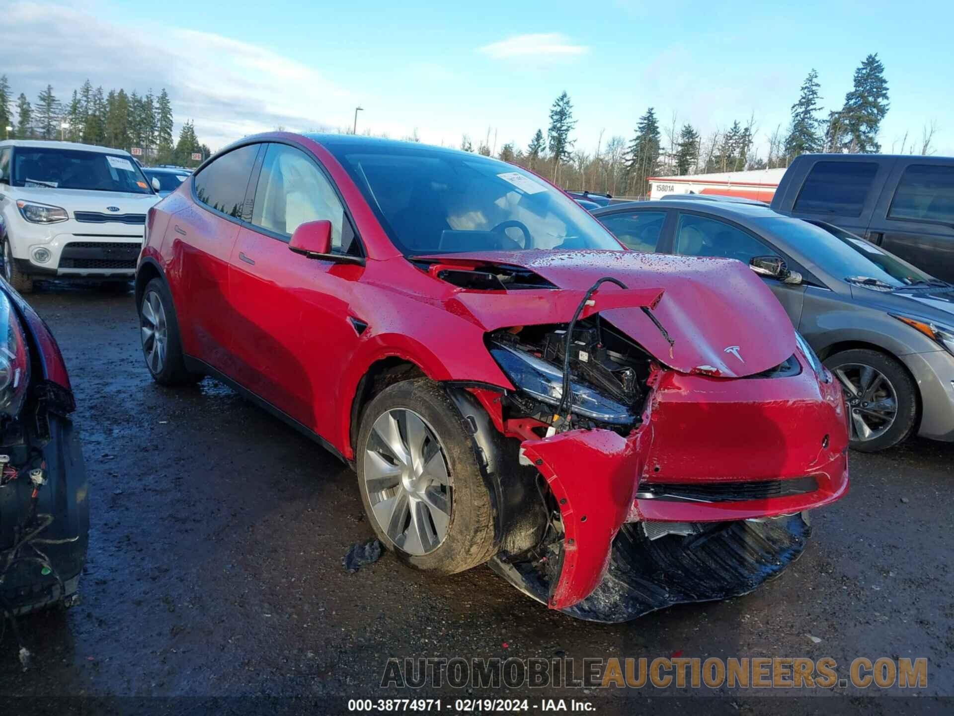 7SAYGDEE3NF545020 TESLA MODEL Y 2022