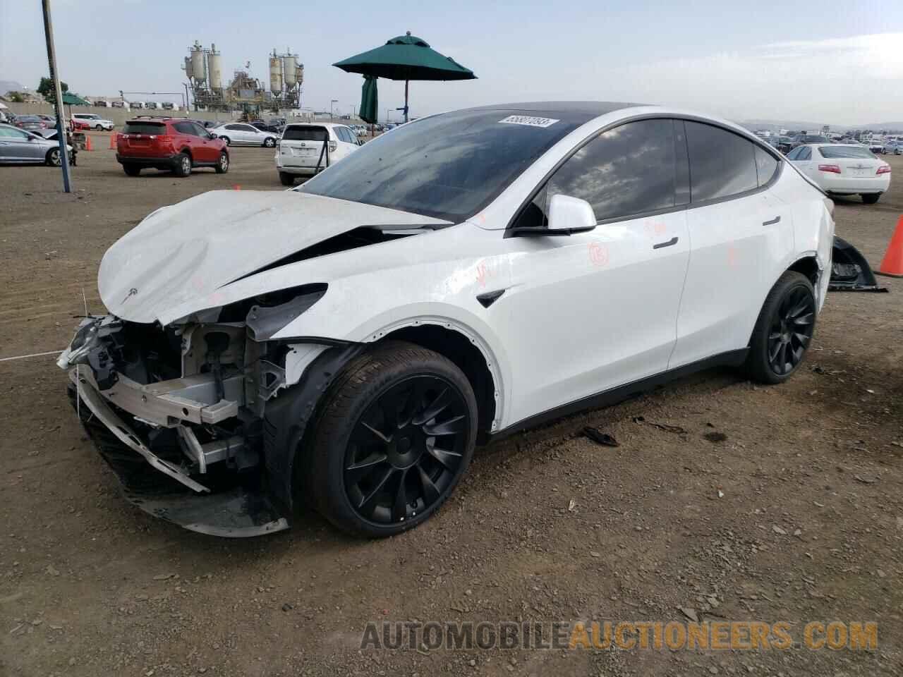 7SAYGDEE3NF575201 TESLA MODEL Y 2022