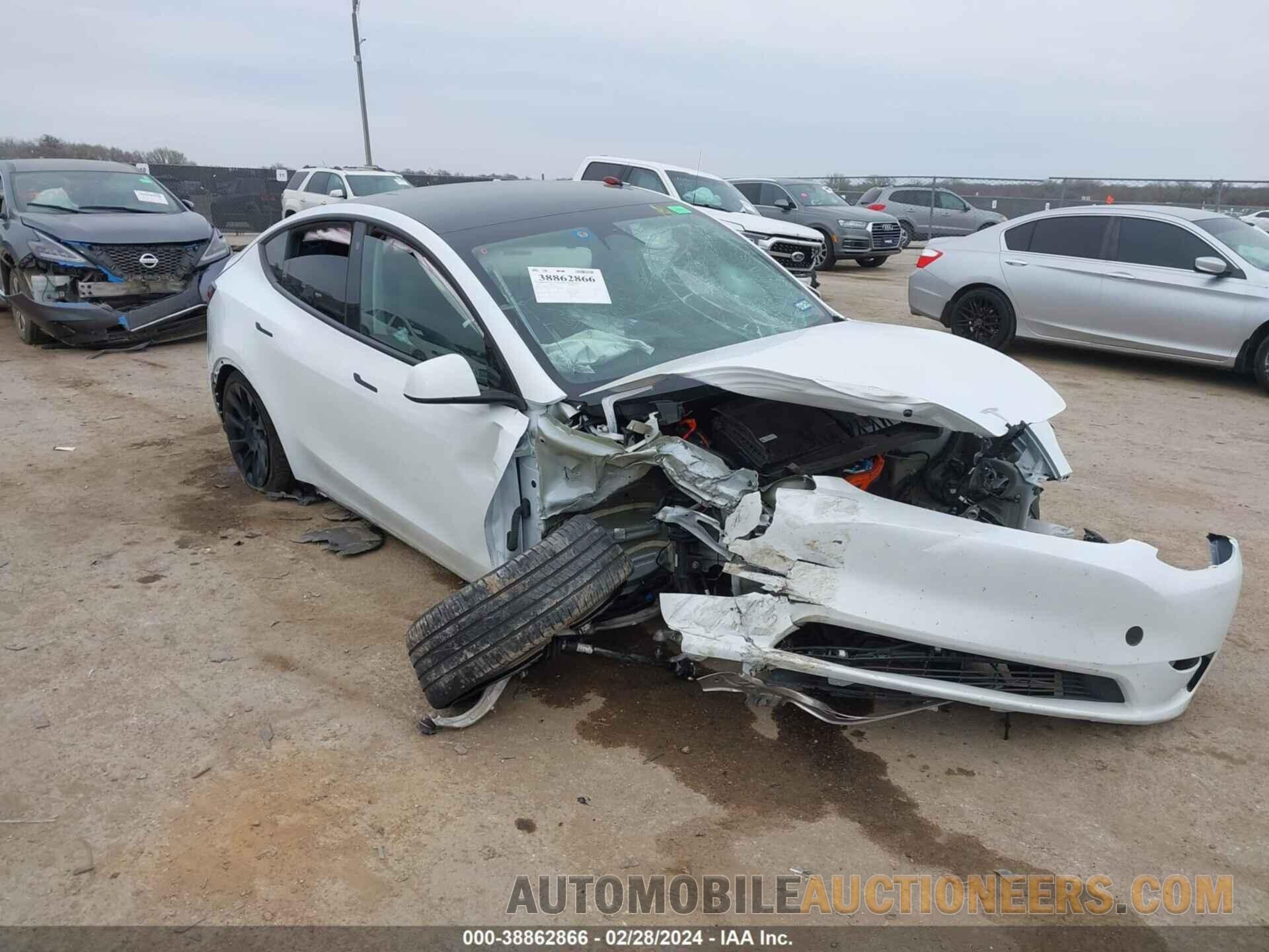 7SAYGDEE3PA070856 TESLA MODEL Y 2023